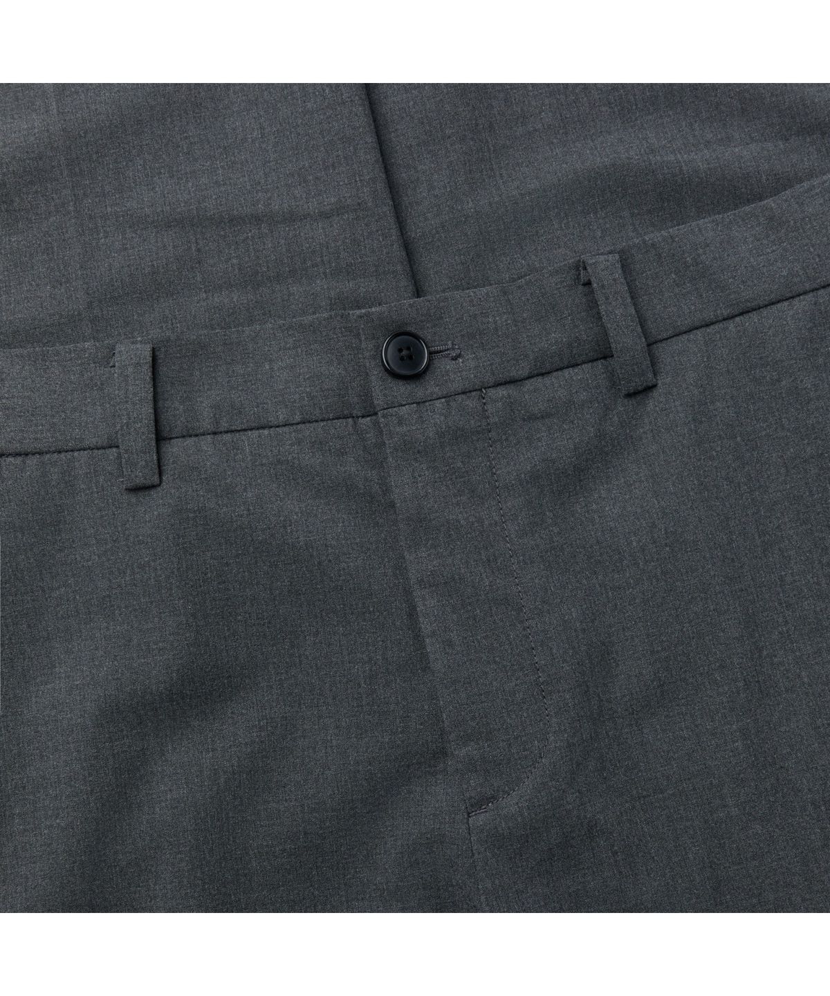 커스텀멜로우(CUSTOMELLOW) Grey Relaxed Fit Setup Pants C9PAM26221GYX