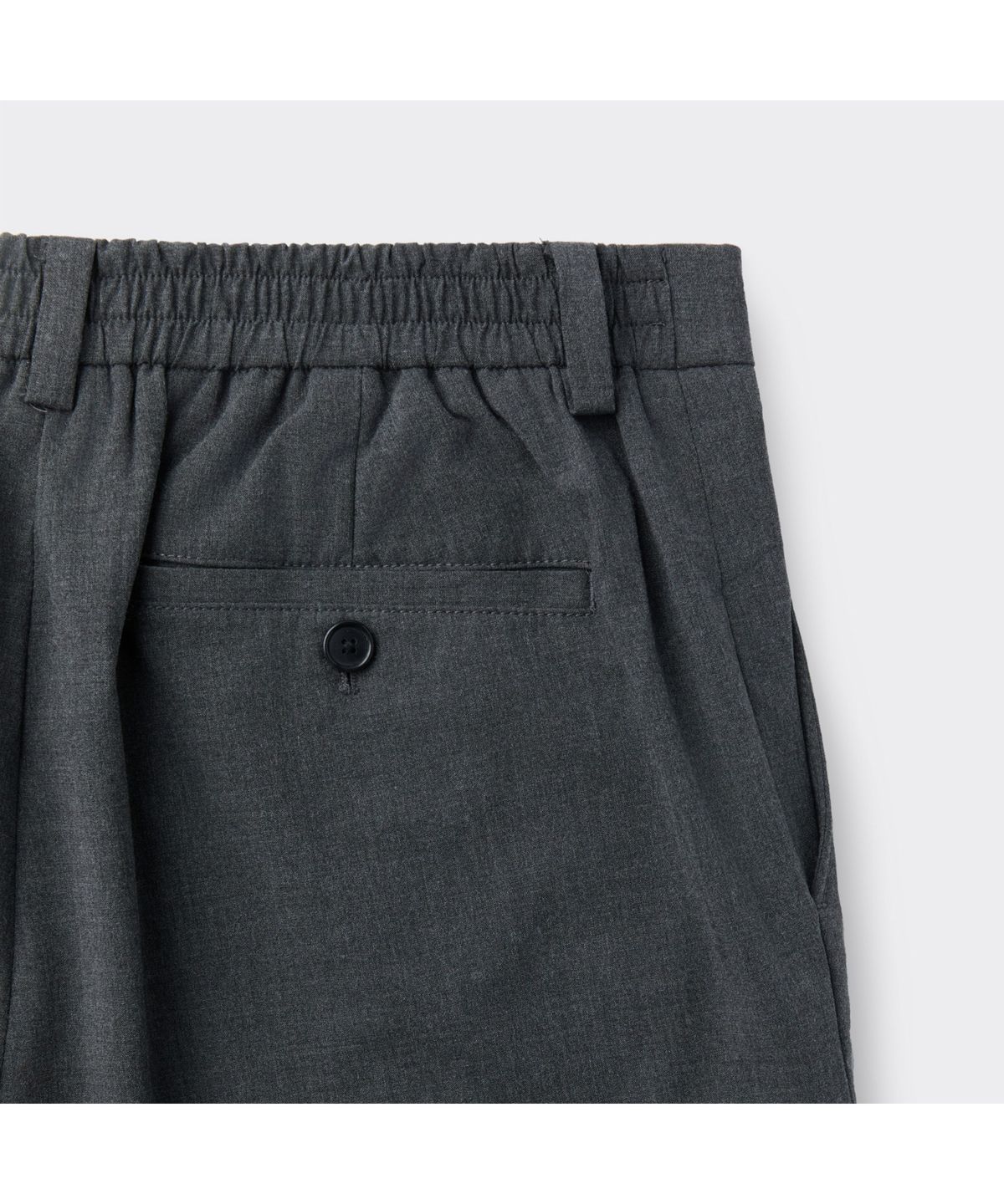 커스텀멜로우(CUSTOMELLOW) Grey Relaxed Fit Setup Pants C9PAM26221GYX