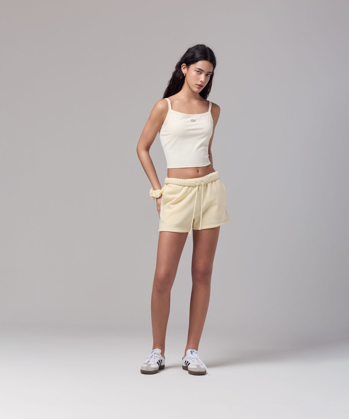 아웃도어 보이스(OUTDOOR VOICES) (W)Technol-OV™ COMFY FLEX PADDED TANK (CREAM)
