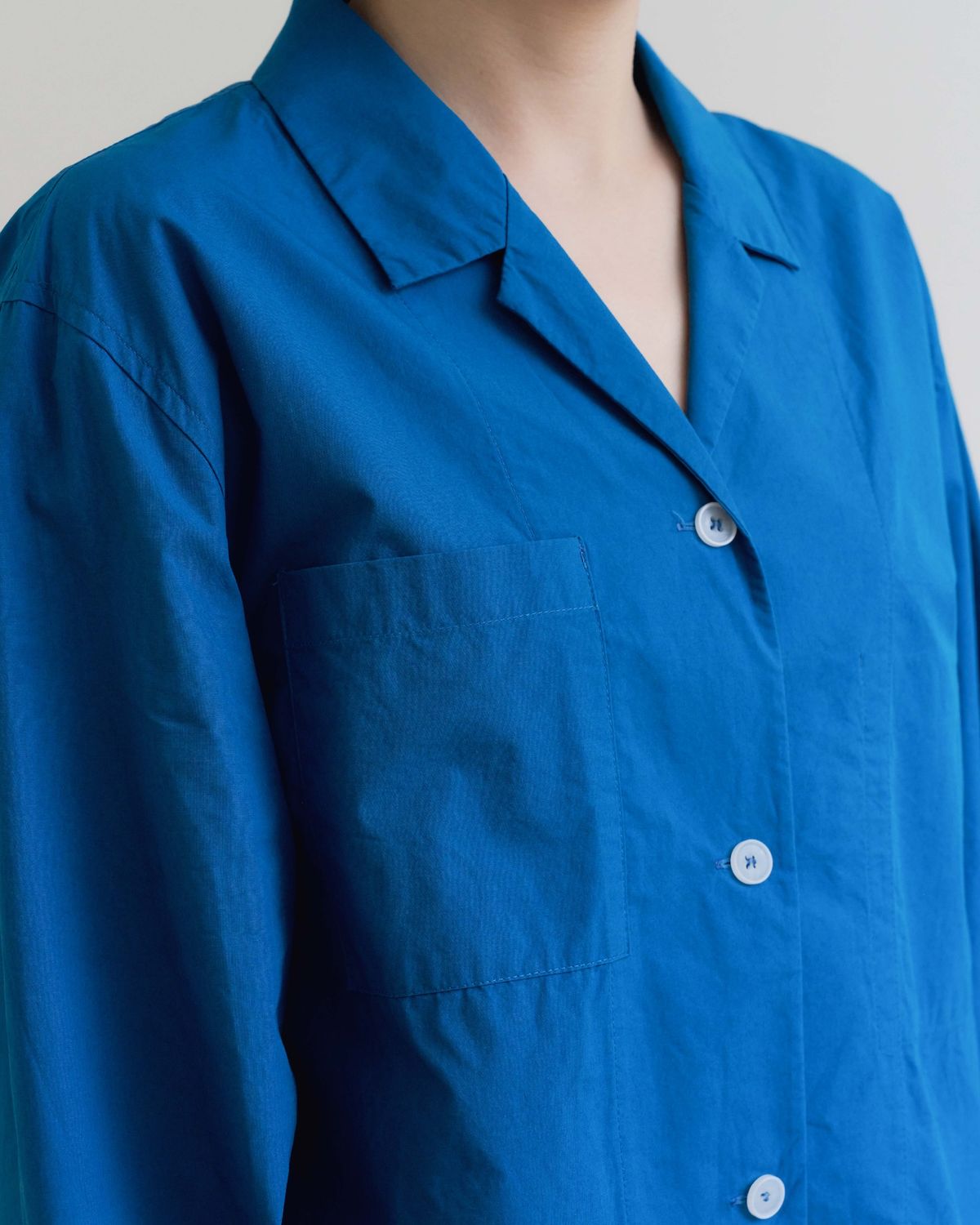 모잉모잉(MOIN MOIN) Long daily pajamas shirt, Night sea