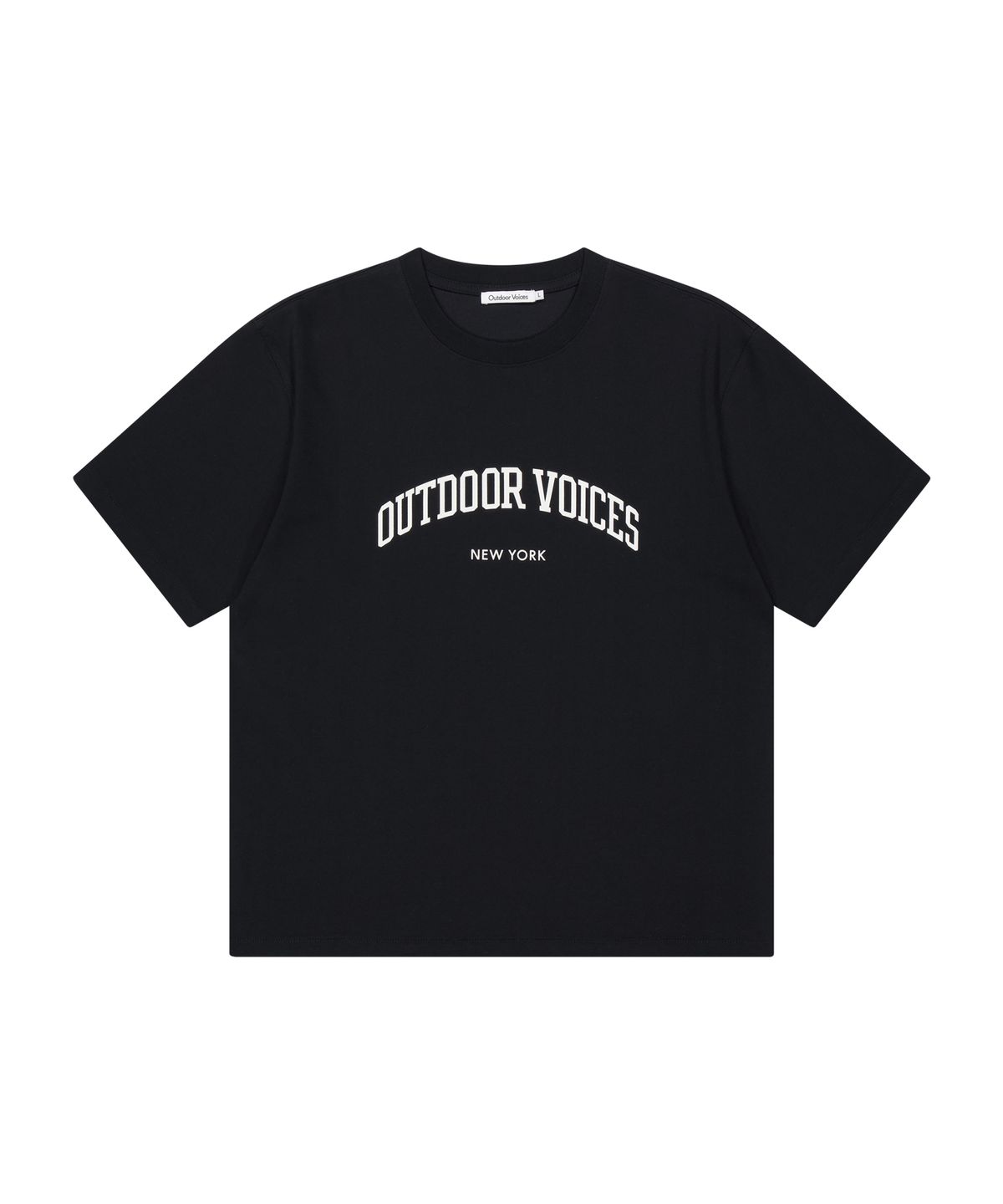 아웃도어 보이스(OUTDOOR VOICES) AirCorePro™ ARCH LOGO TEE (BLACK)
