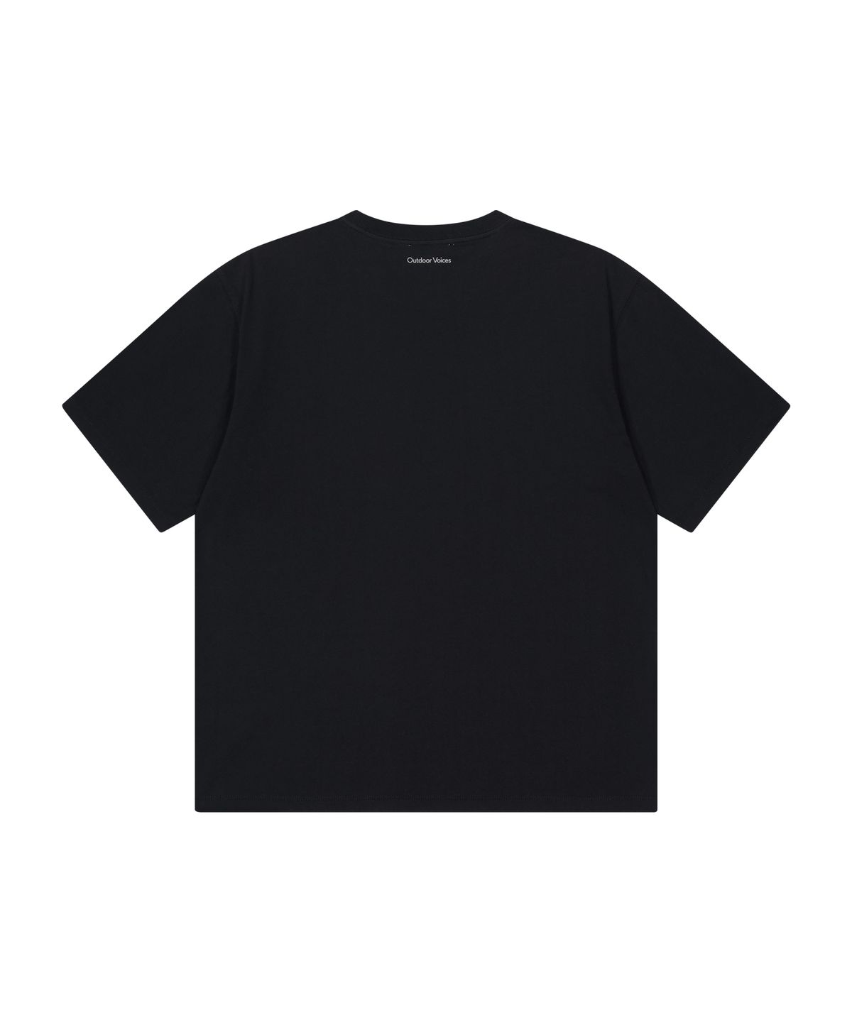 아웃도어 보이스(OUTDOOR VOICES) AirCorePro™ OV ALL ROUND LOGO TEE (BLACK)
