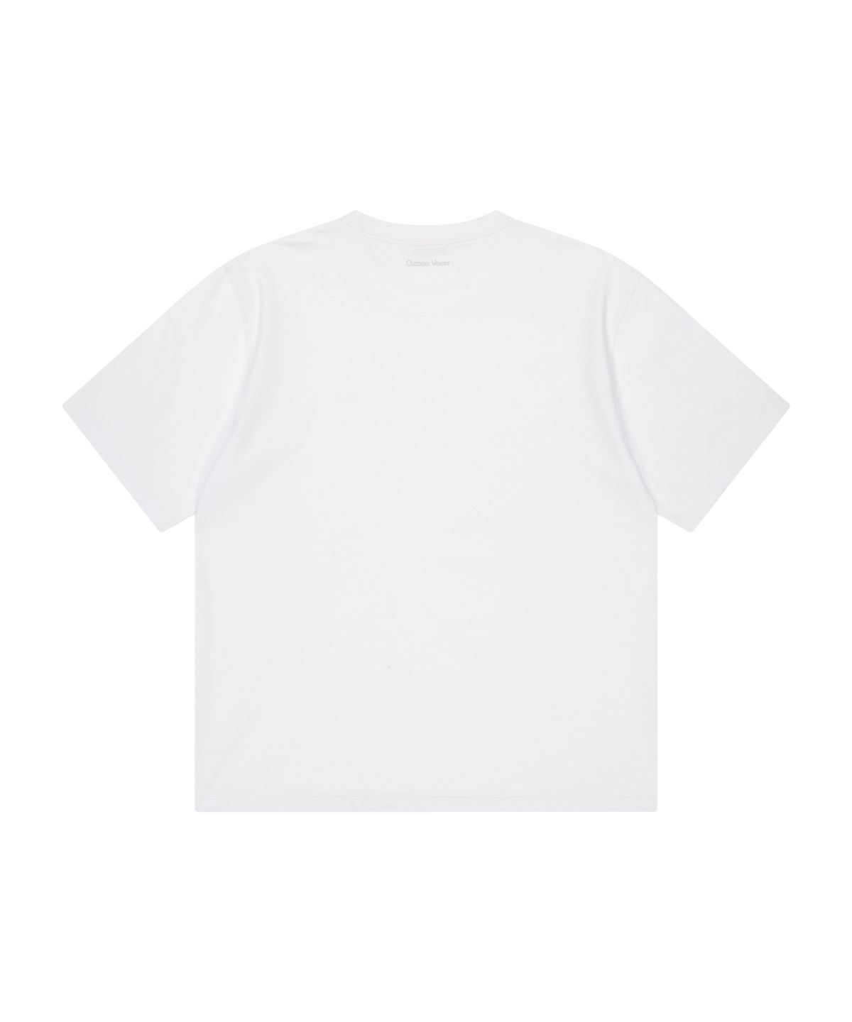 아웃도어 보이스(OUTDOOR VOICES) AirCorePro™ OV ALL ROUND LOGO TEE (WHITE)
