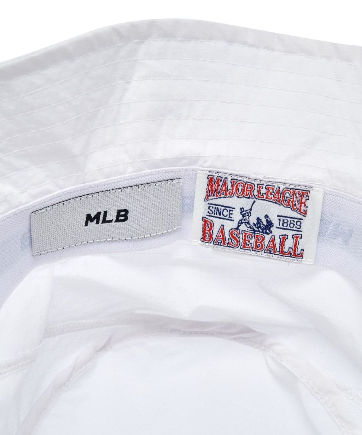엠엘비 키즈(MLB KIDS) 스포티브 경량 립스탑 버킷햇 NY (White)