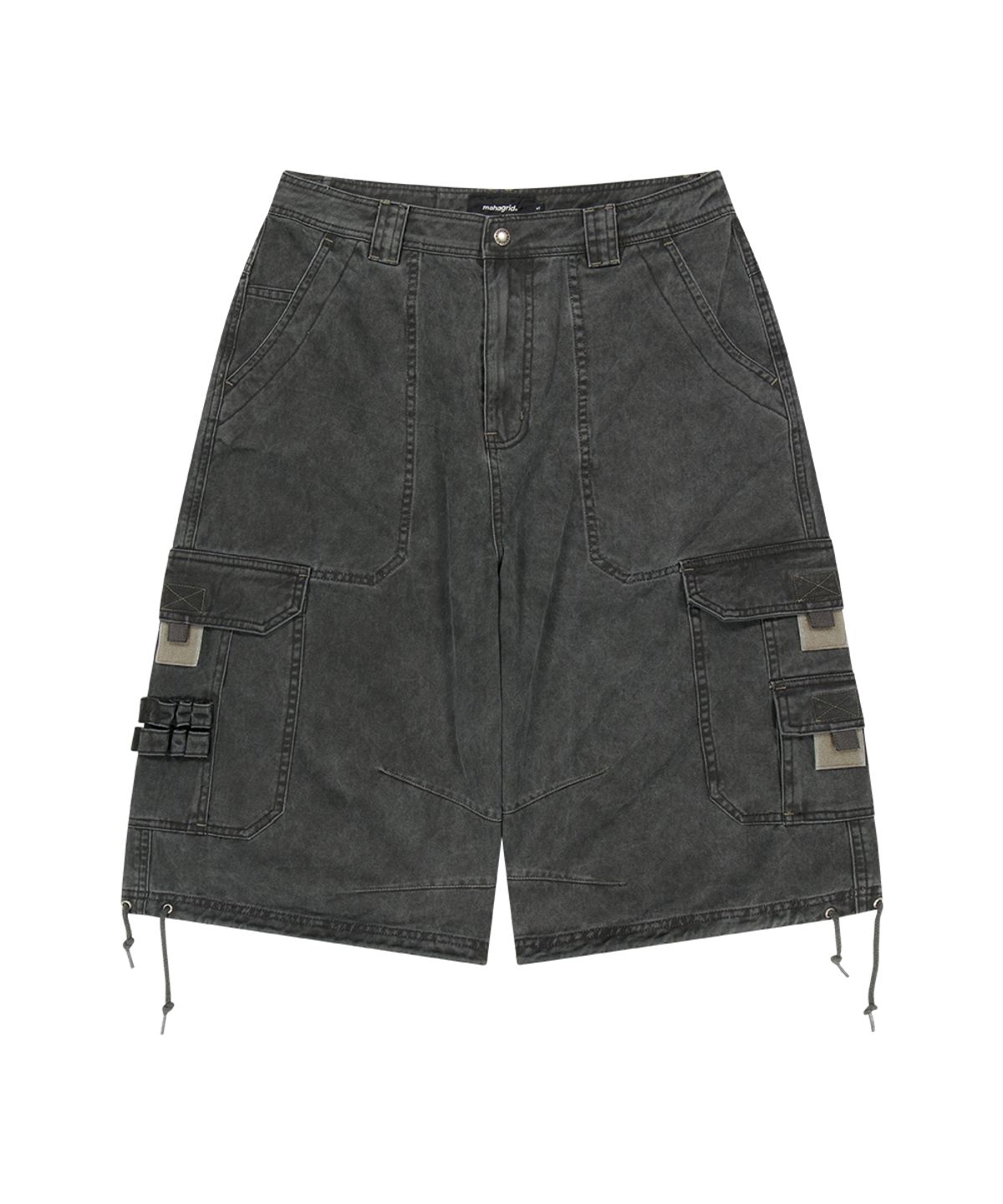 마하그리드(MAHAGRID) BERMUDA UTILITY CARGO SHORTS CHARCOAL(MG2GMMPA64A)