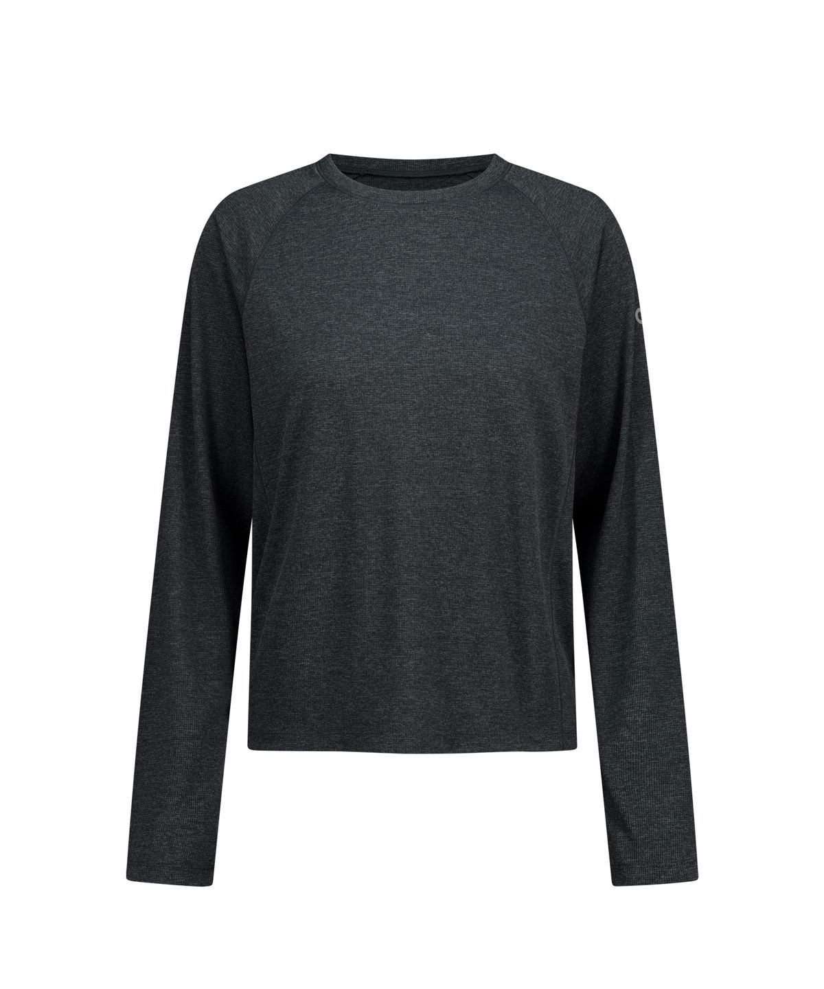 아웃도어 보이스(OUTDOOR VOICES) Technol-OV™ AIR FLEX LONG SLEEVE TEE (HEATHER BLACK)