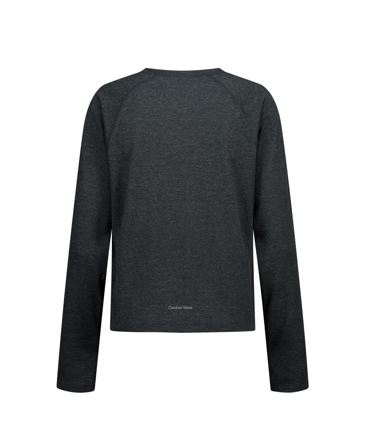 아웃도어 보이스(OUTDOOR VOICES) Technol-OV™ AIR FLEX LONG SLEEVE TEE (HEATHER BLACK)