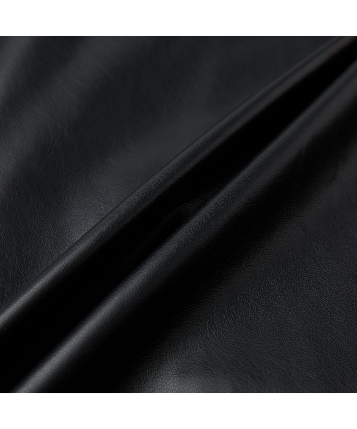 커스텀멜로우(CUSTOMELLOW) Black Faux Leather Jacket C9UAM26111BKX