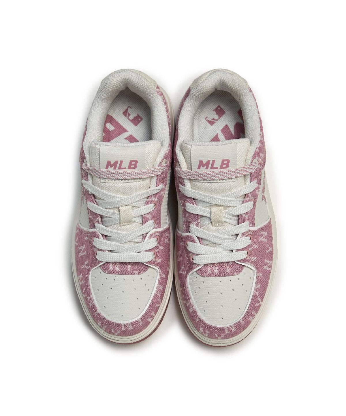 엠엘비(MLB) 청키라이너 데님 모노그램 SL NY (Pink)