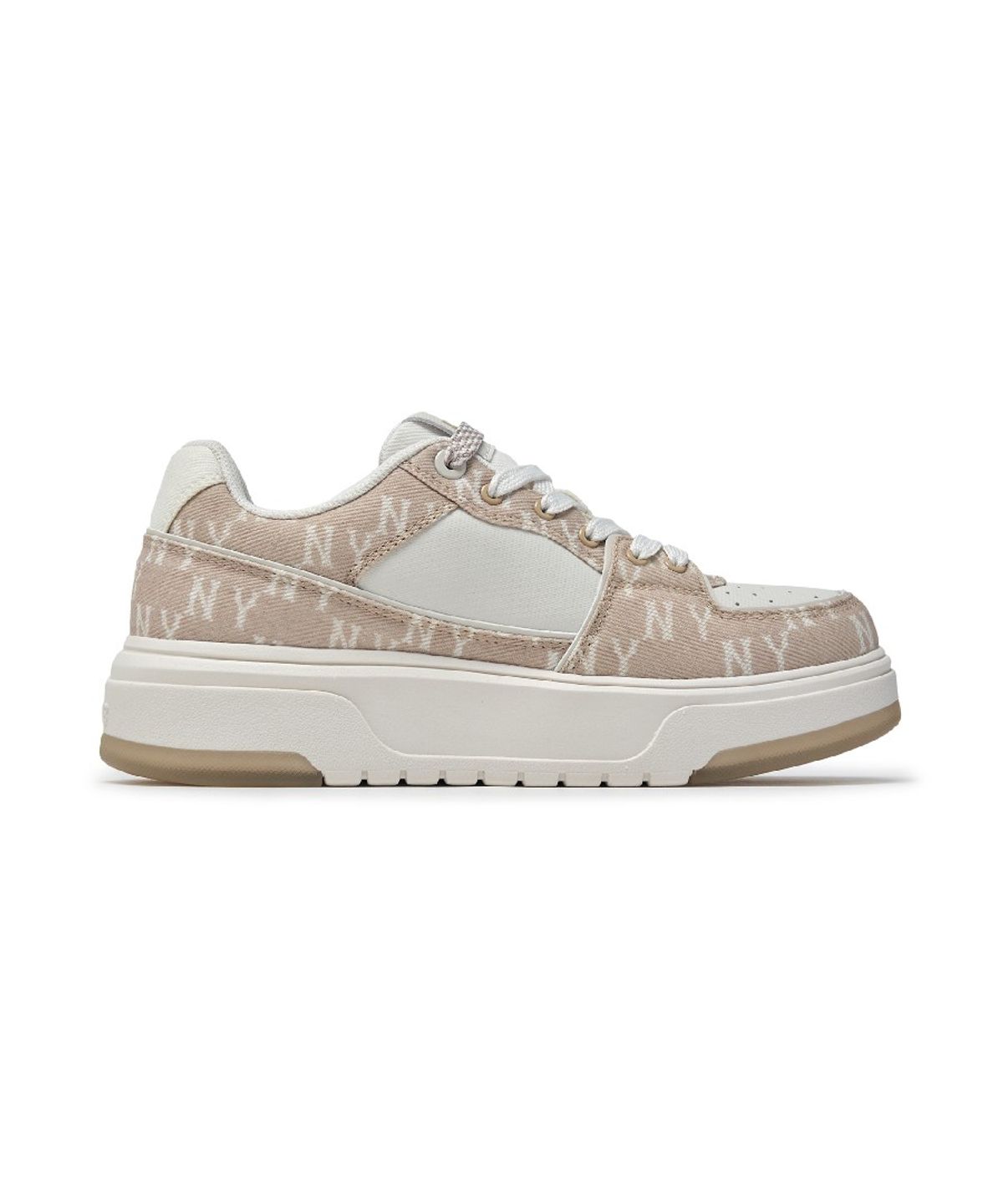 엠엘비(MLB) 청키라이너 데님 모노그램 SL NY (Cream)