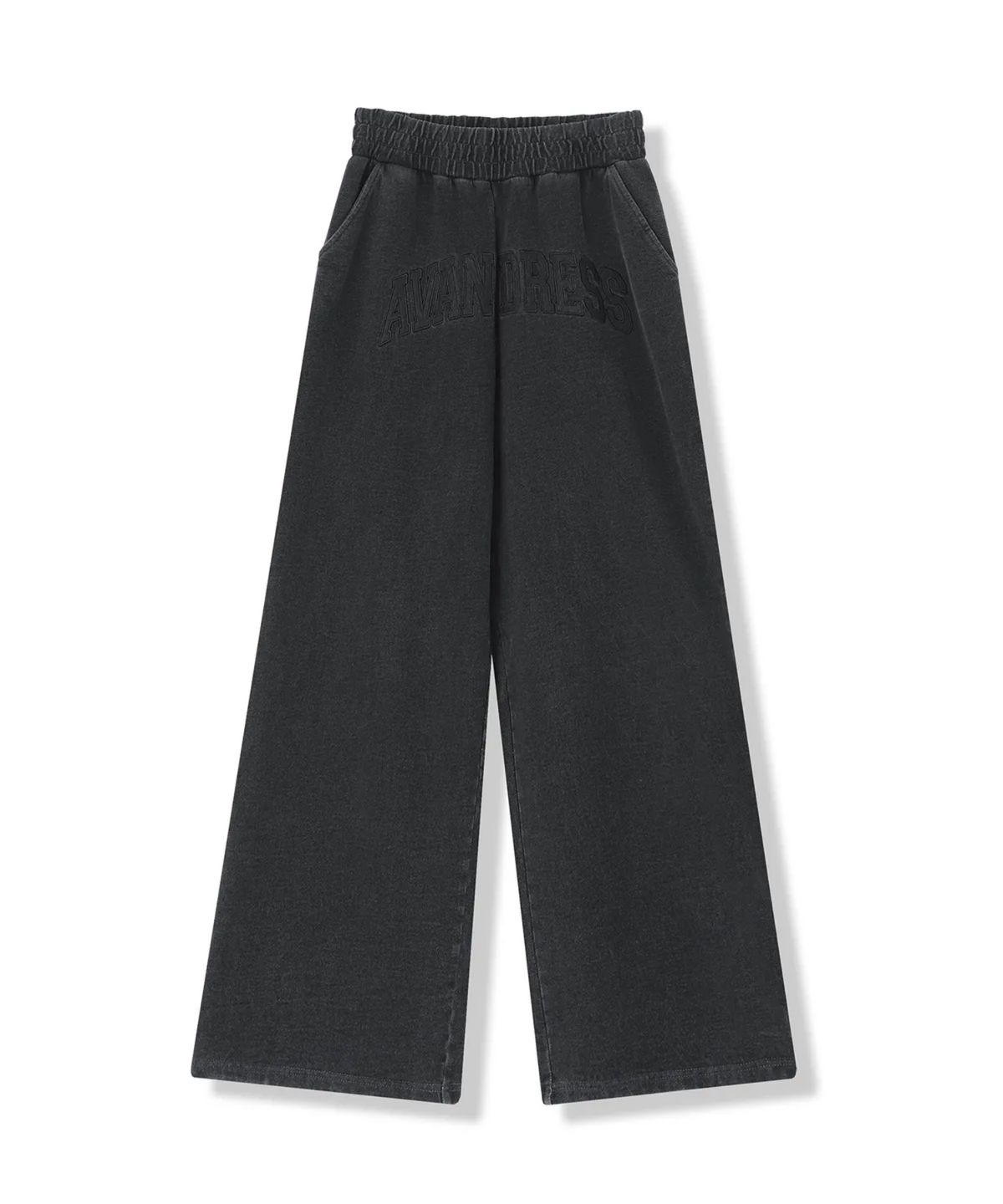 어반드레스(AVANDRESS) [SET] Felt 3D Pigment Zip-up + Felt 3D Pigment Wide Pants