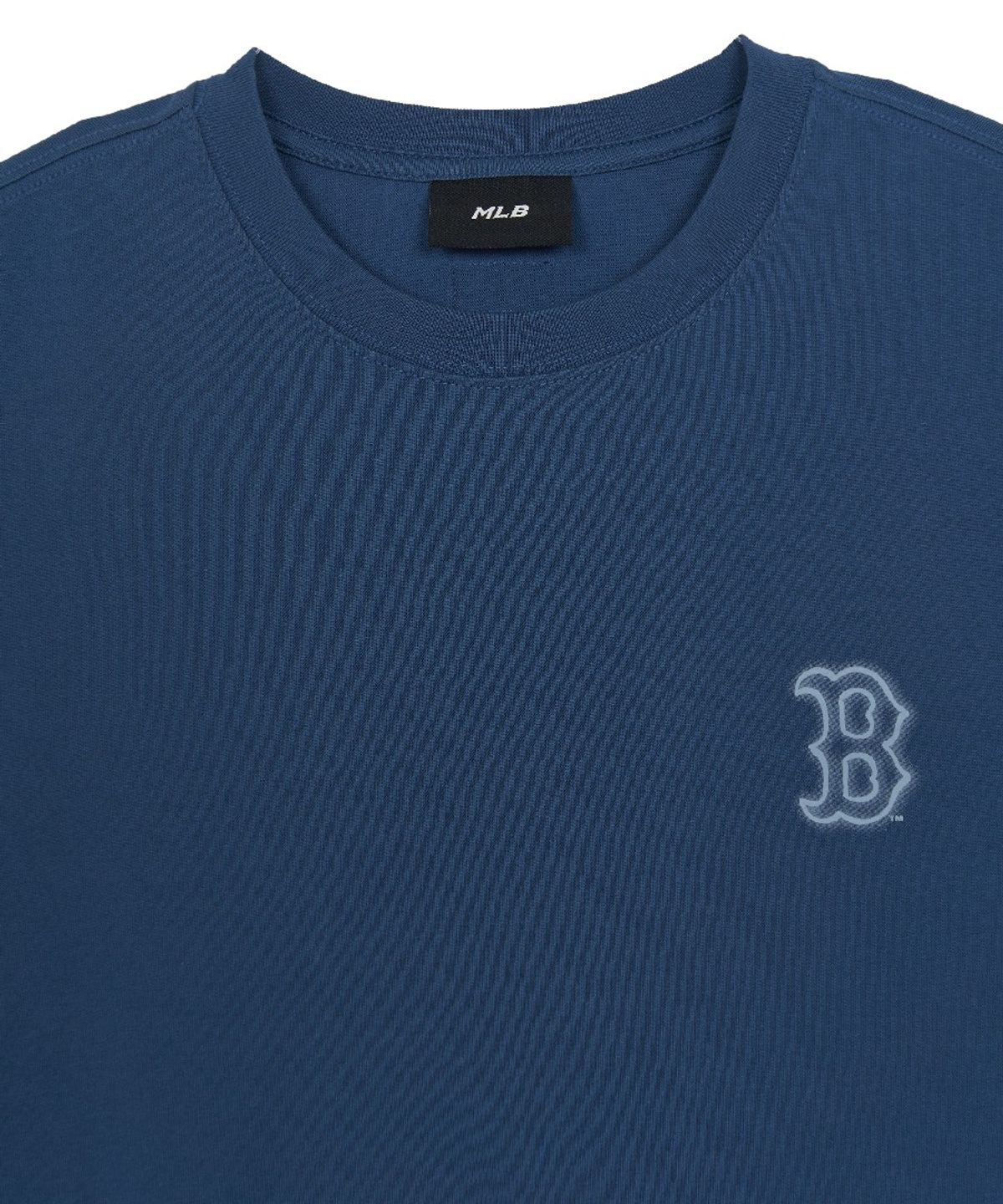엠엘비(MLB) 베이직 등판 스트릿 로고 오버핏 반팔 티셔츠 BOS (D.Turquoise)