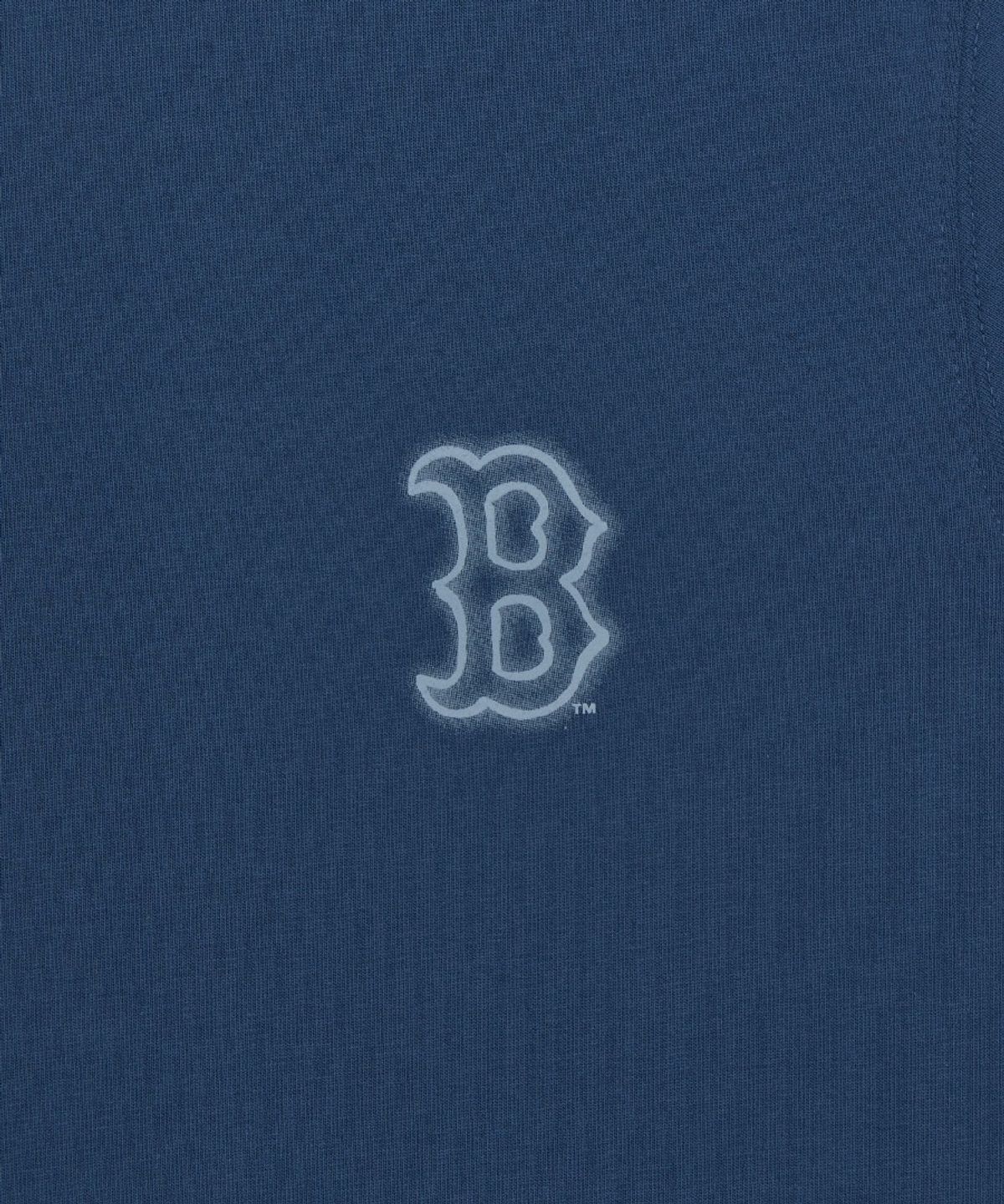 엠엘비(MLB) 베이직 등판 스트릿 로고 오버핏 반팔 티셔츠 BOS (D.Turquoise)