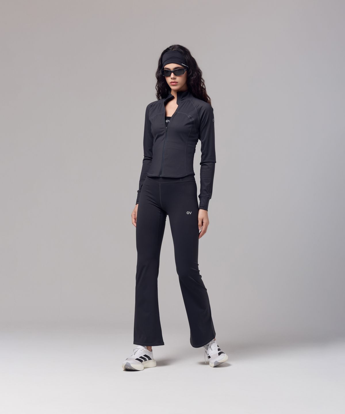 아웃도어 보이스(OUTDOOR VOICES) (W)Technol-OV™ COMFY FLEX FLARE LEGGINGS (CHARCOAL)