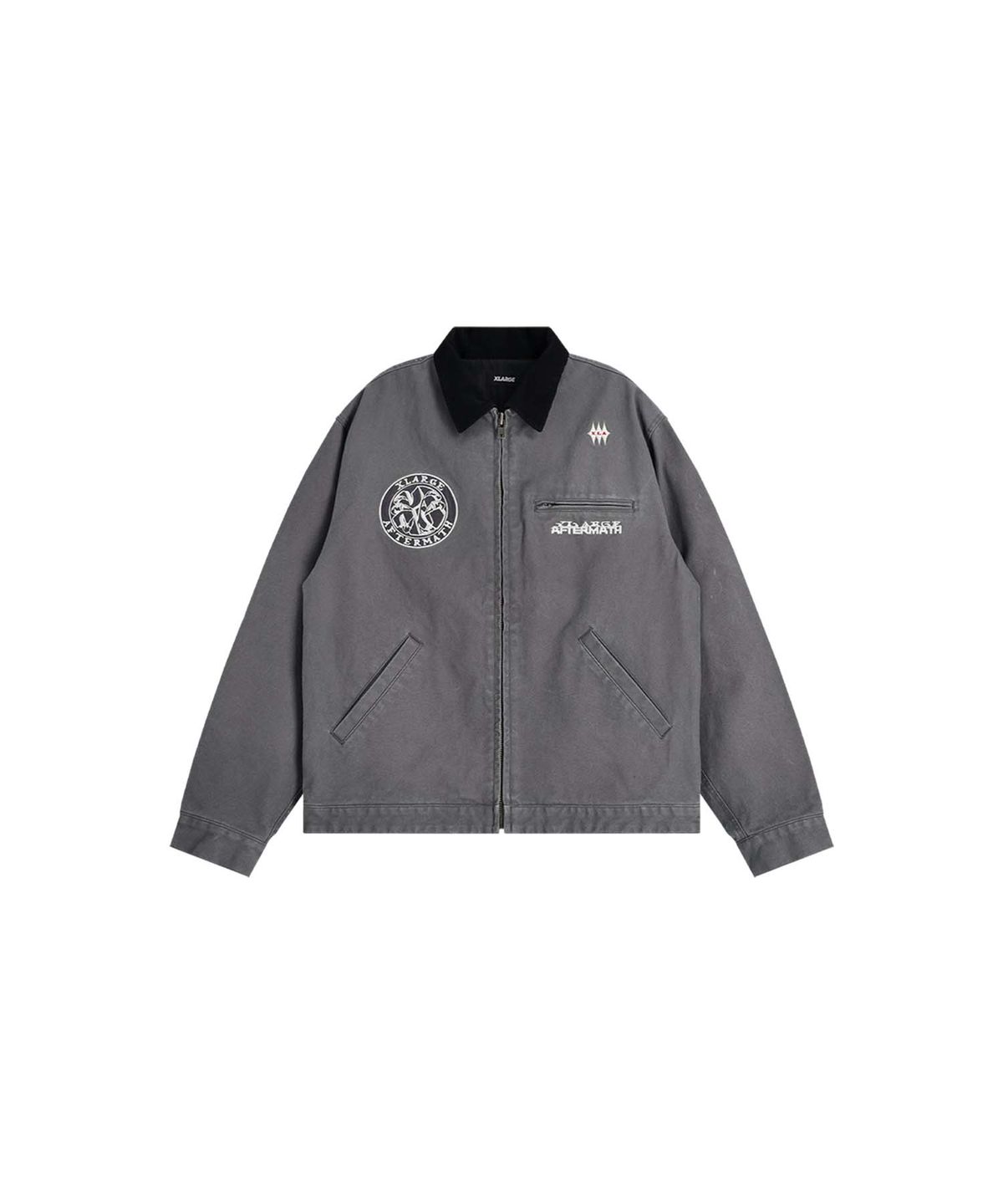 애프터매스(AFTERMATH) ATM X XLARGE WORK JACKET  GREY