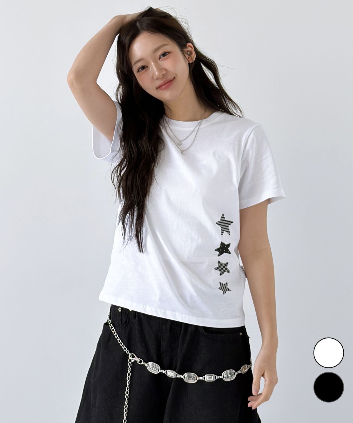 엔티비씨(NTBC) 라우드 앤 청키 그래픽 반팔 티셔츠_2COLOR