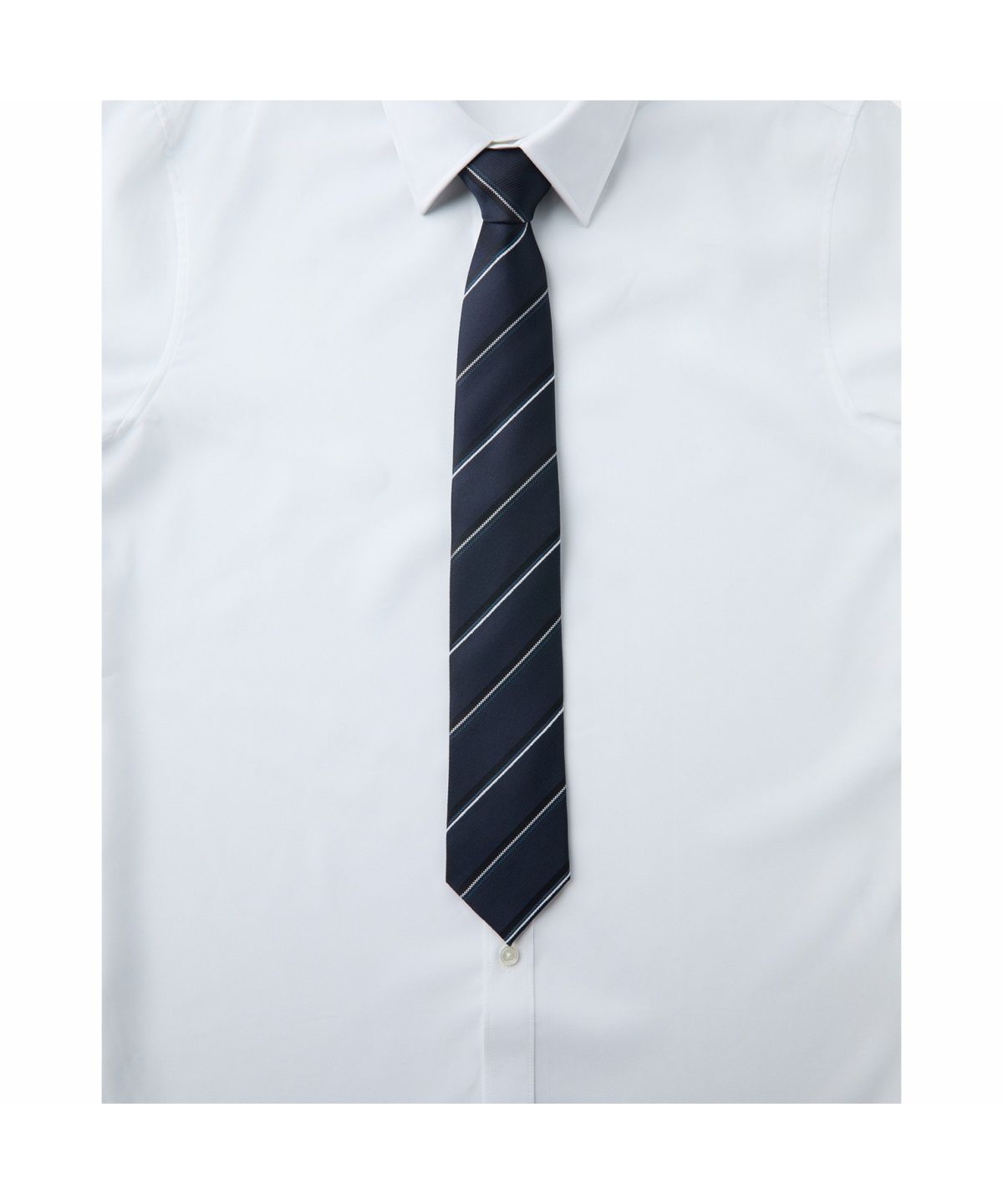 커스텀멜로우(CUSTOMELLOW) Black Stripe Tie CAAIX26102BKX