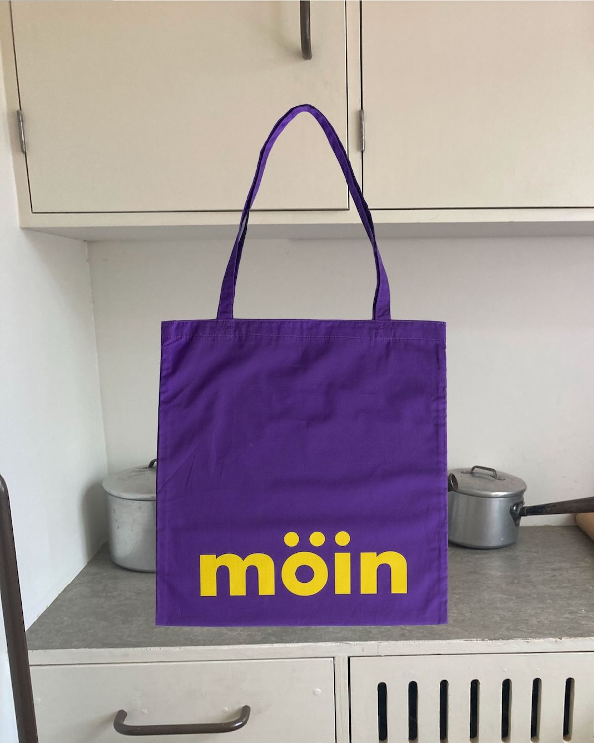 모잉모잉(MOIN MOIN) Printed bag, Purple