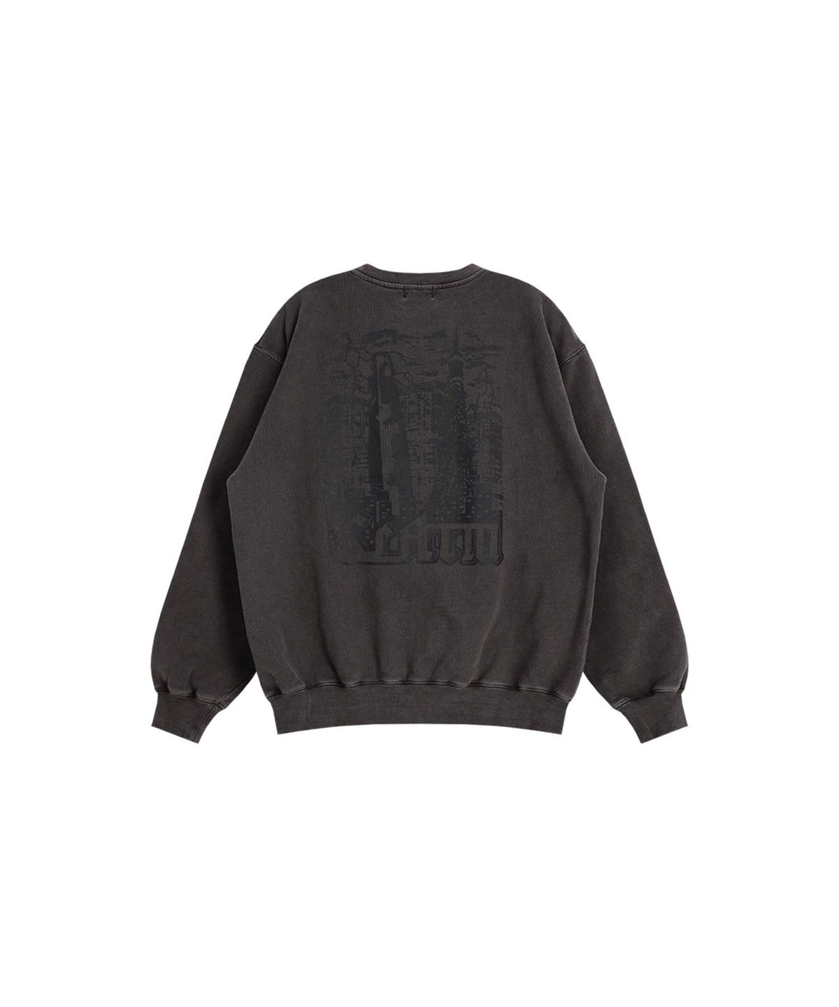 애프터매스(AFTERMATH) ATM X XLARGE TOWER CREWNECK BLACK