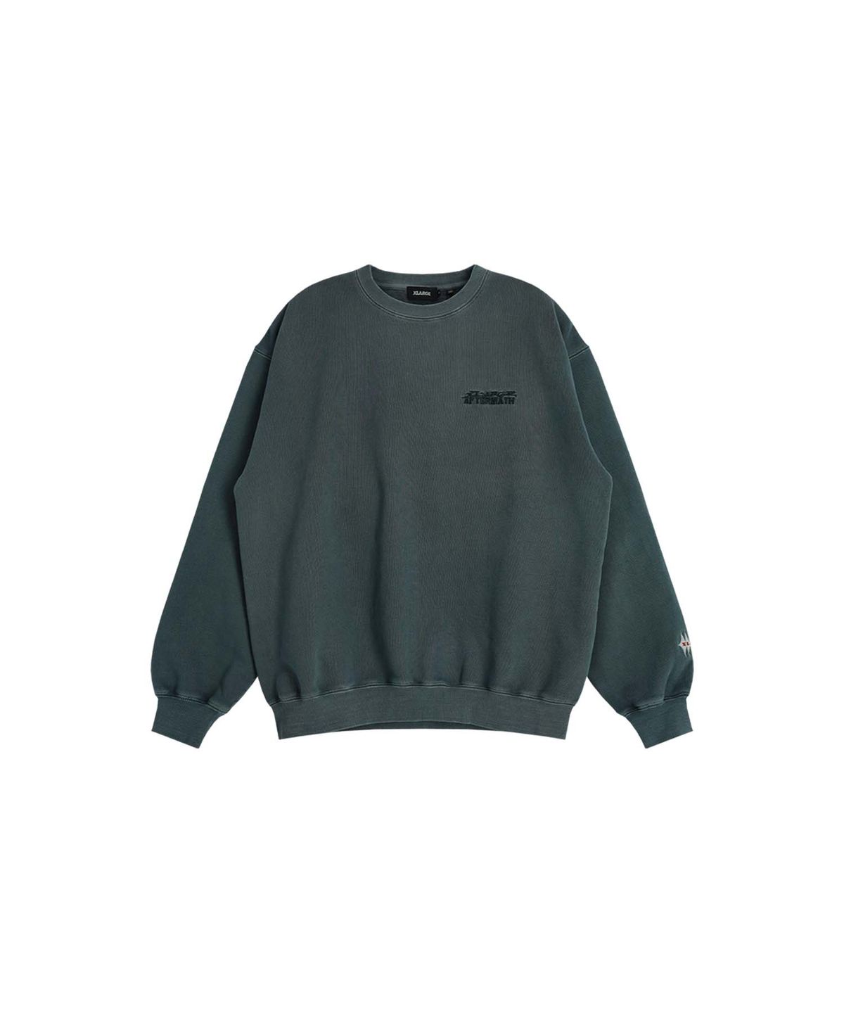 애프터매스(AFTERMATH) ATM X XLARGE TOWER CREWNECK GREEN