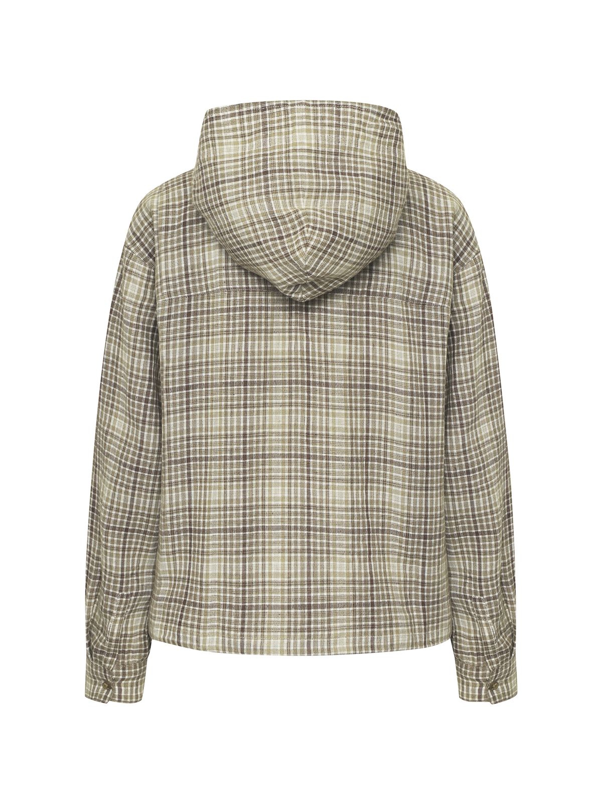 케이투(K2) FOR:REST 썸머 체크 셔켓 W_Beige BROWN