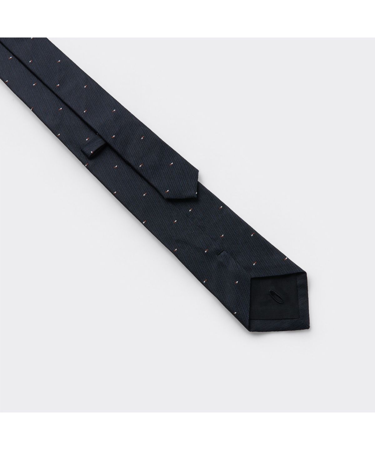 커스텀멜로우(CUSTOMELLOW) Navy Dot Tie CAAIX26107NYD