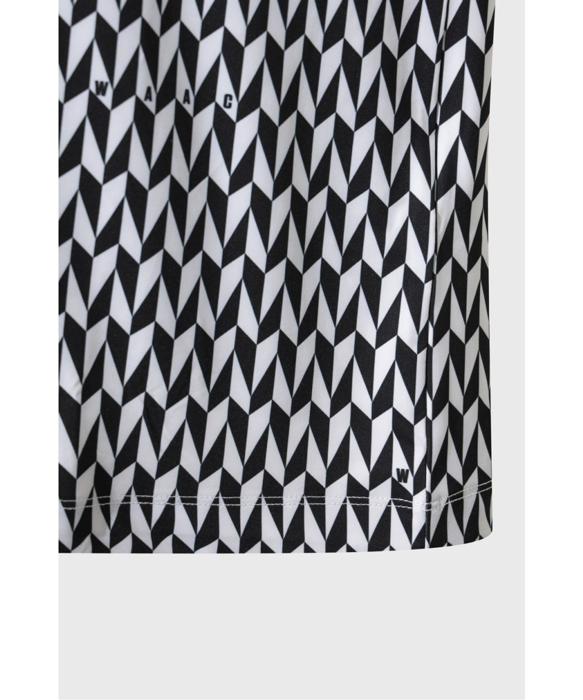 왁(WAAC) PLAYER S EDITION Arrow Print Polo WMTCM26903BKX