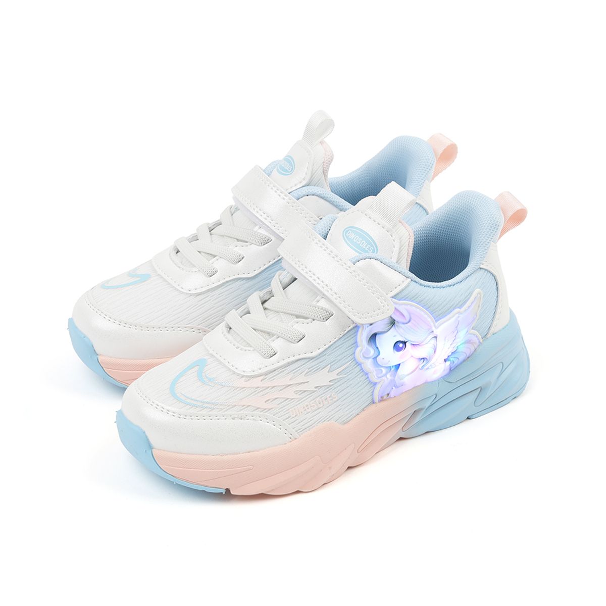 다이노솔즈(DINOSOLES) 에어리 윙 유니콘 블루