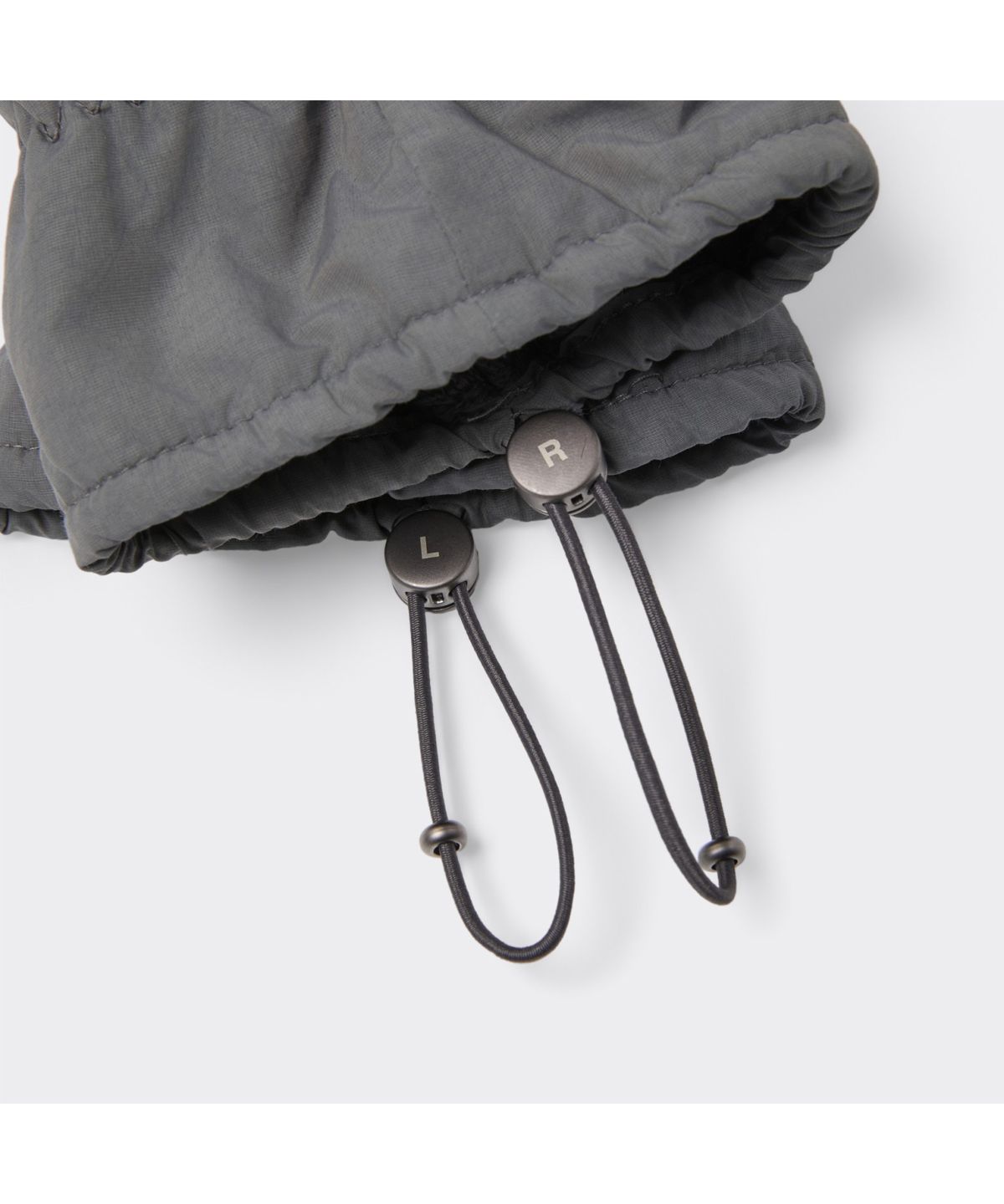 커스텀멜로우(CUSTOMELLOW) Grey Padded Gloves CAHAX26002GYX