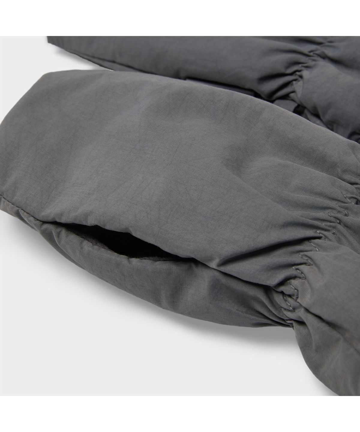커스텀멜로우(CUSTOMELLOW) Grey Padded Gloves CAHAX26002GYX