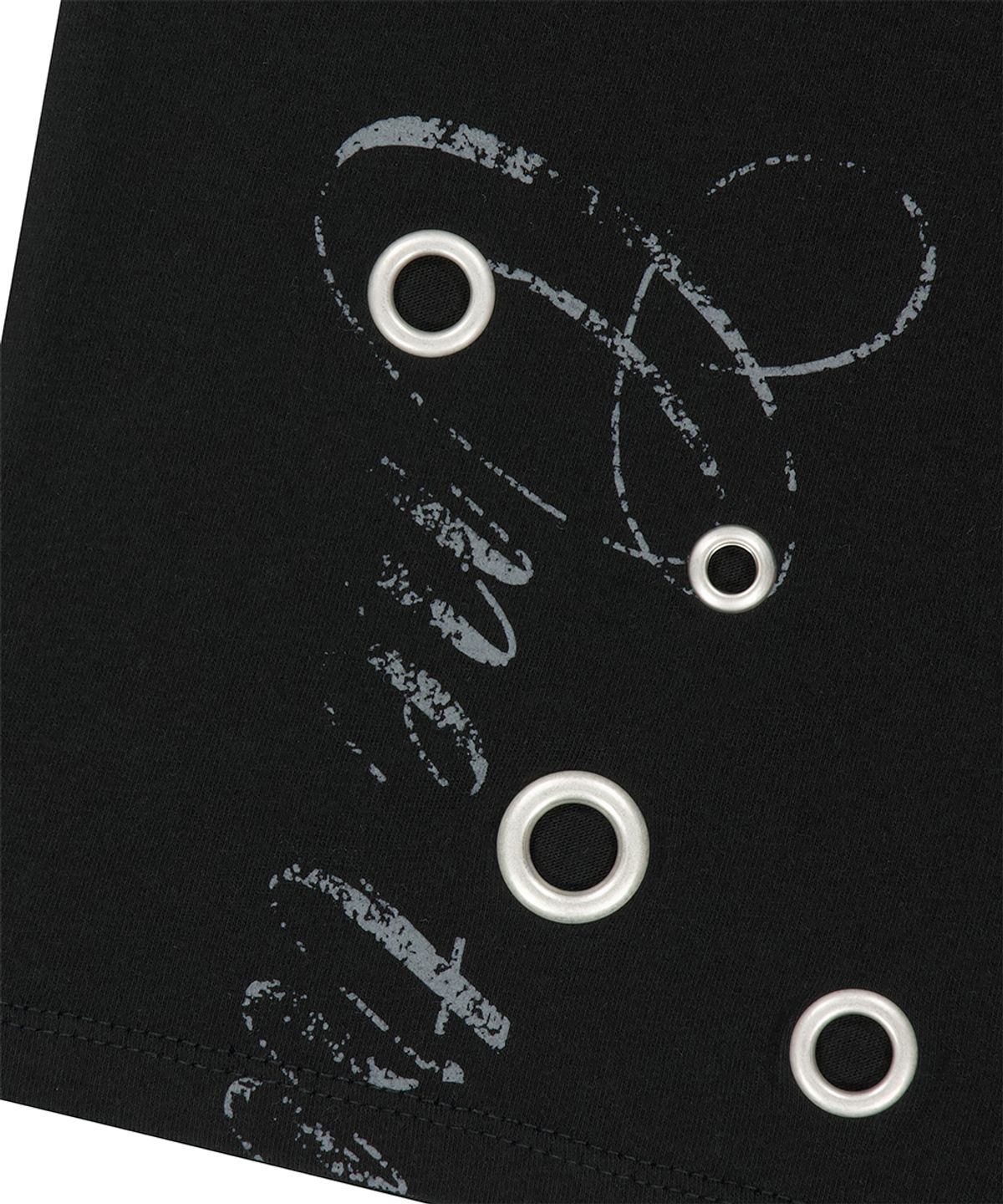 마하그리드(MAHAGRID) TRUTH EYELET TEE BLACK(MG2GMFT543A)