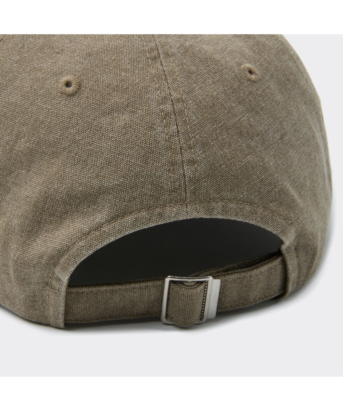 커스텀멜로우(CUSTOMELLOW) Beige Washed Denim Logo Cap CARAX26103BEX