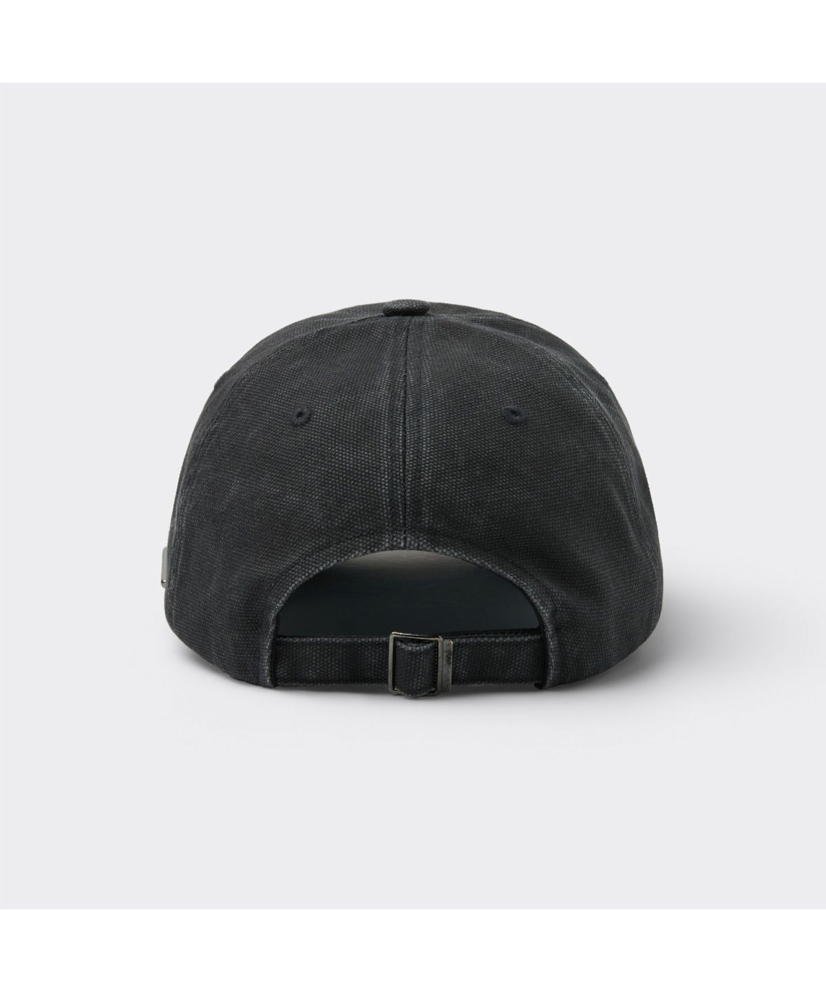 커스텀멜로우(CUSTOMELLOW) Grey Washed Denim Logo Cap CARAX26103BKX