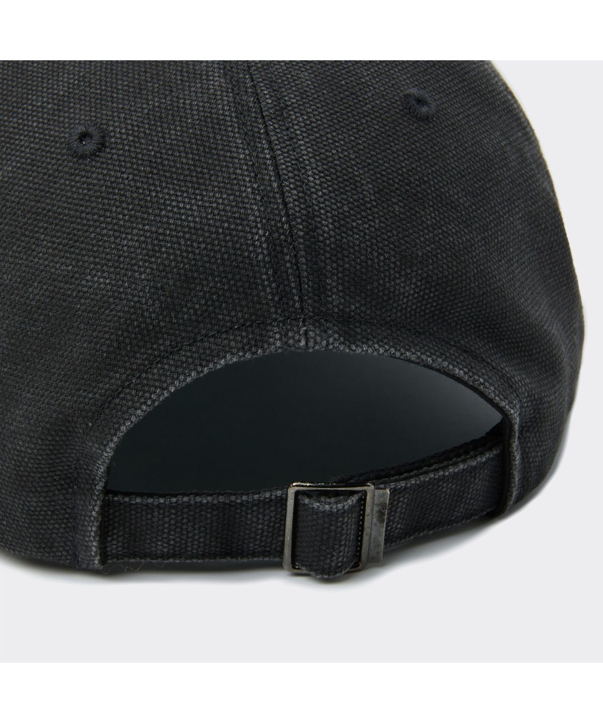 커스텀멜로우(CUSTOMELLOW) Grey Washed Denim Logo Cap CARAX26103BKX