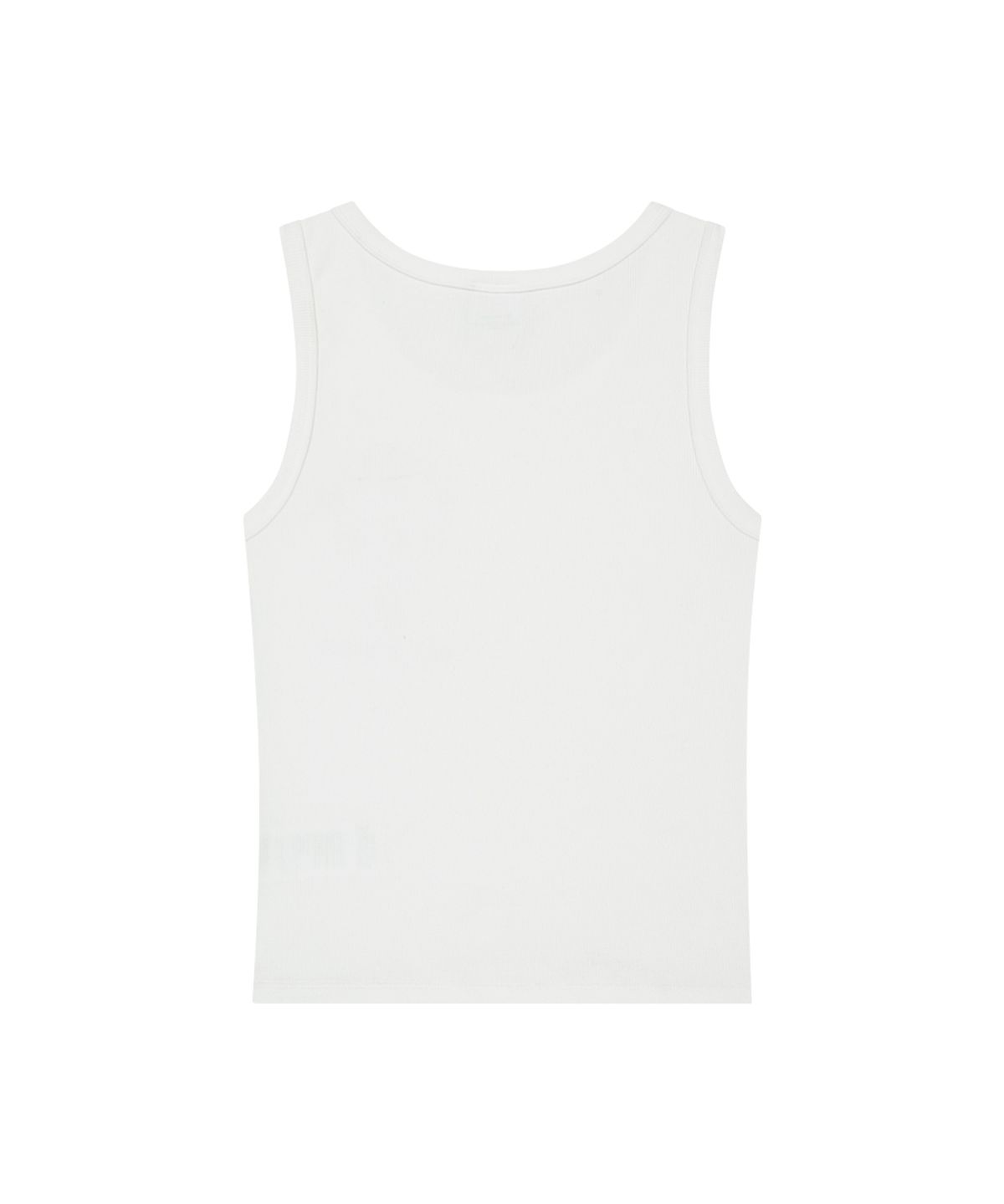 마하그리드(MAHAGRID) CROSS STUD TANK TOP WHITE(MG2GMFT546A)