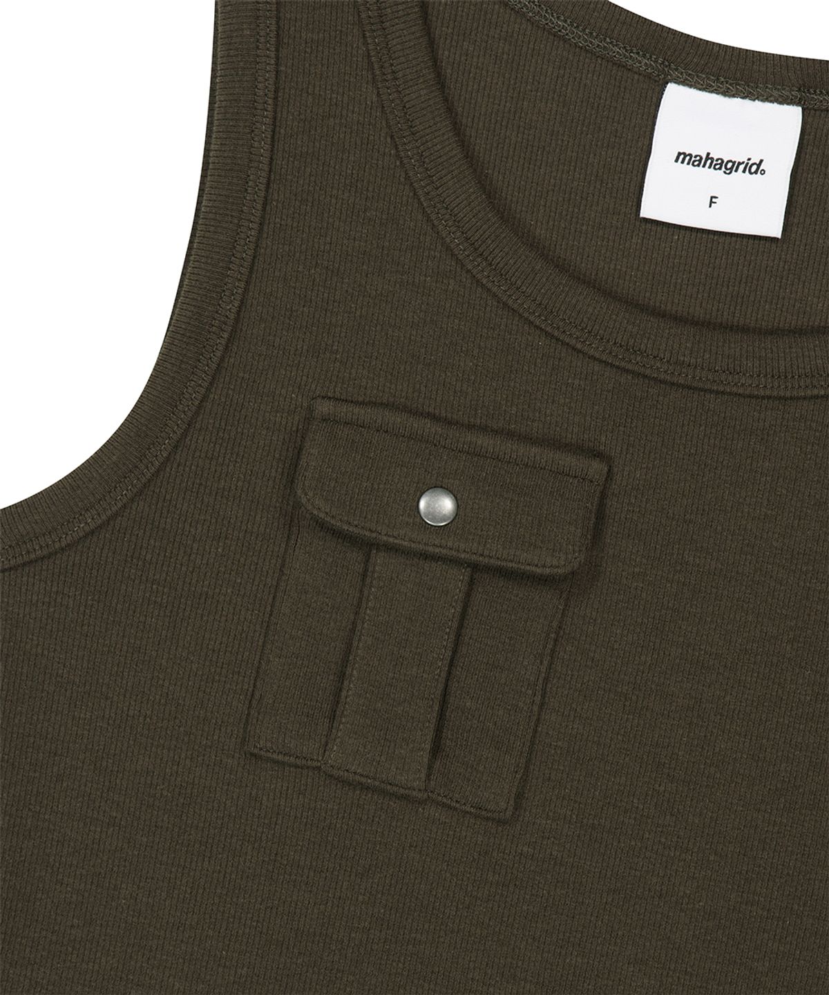 마하그리드(MAHAGRID) CAVE TANK TOP BROWN(MG2GMFT547A)