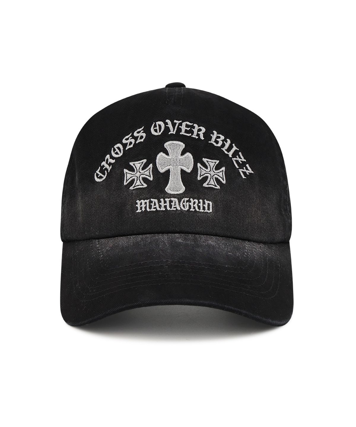 마하그리드(MAHAGRID) IRON CROSS CAP BLACK(MG2GSMAB22A)