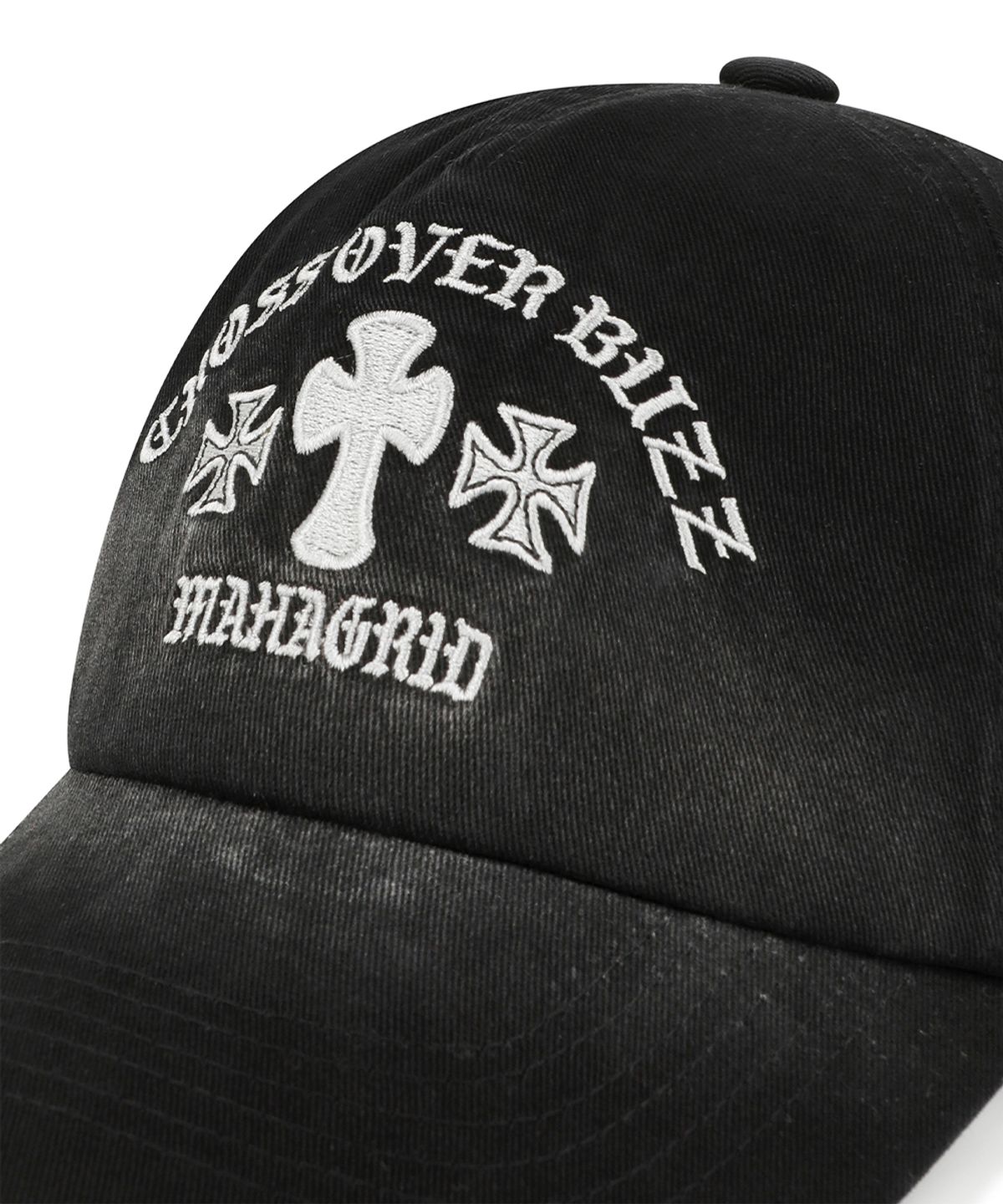 마하그리드(MAHAGRID) IRON CROSS CAP BLACK(MG2GSMAB22A)