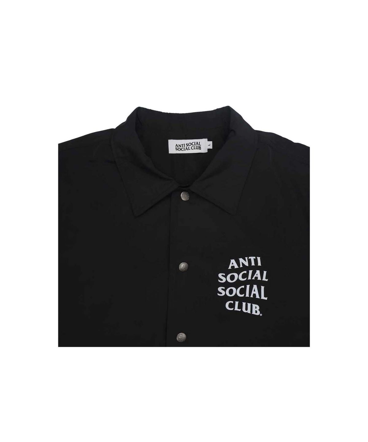 안티 소셜 소셜 클럽(ANTI SOCIAL SOCIAL CLUB) ANTI SOCIAL SOCIAL CLUB COACH JACKET BLACK