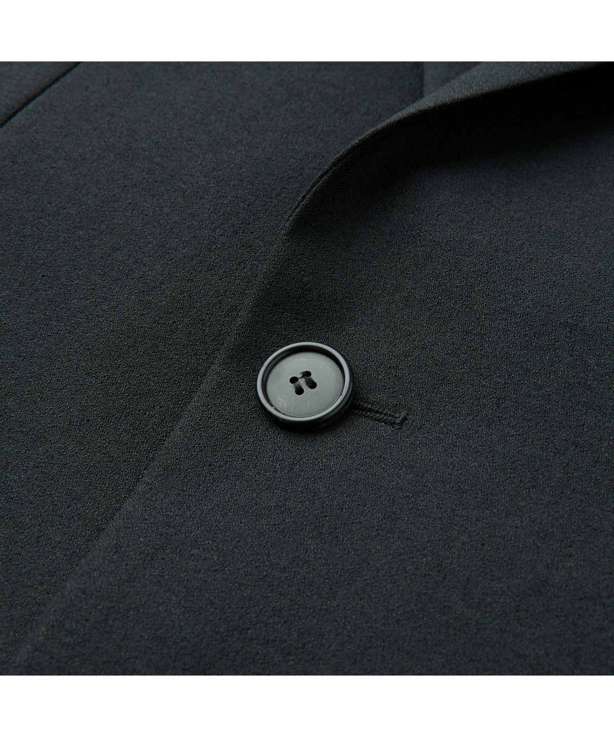 커스텀멜로우(CUSTOMELLOW) Black Regular Fit Textured Setup Jacket CWJAM26401BKX