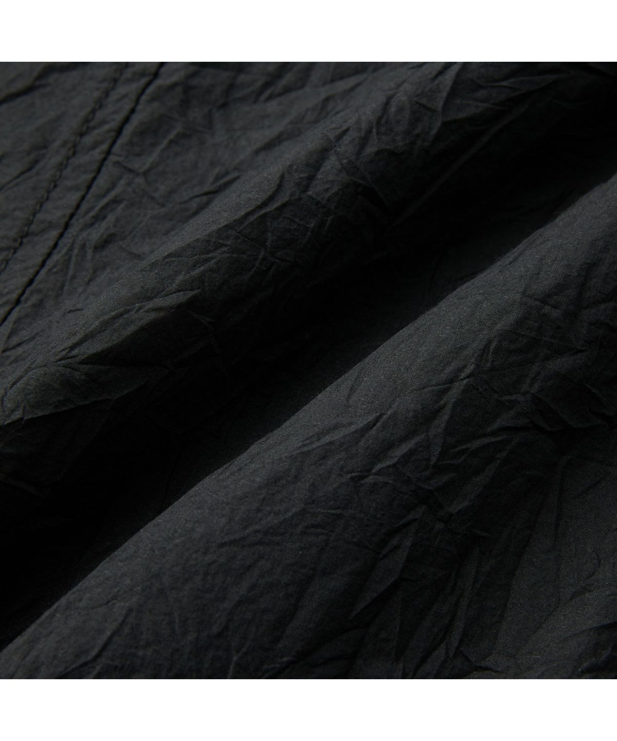 커스텀멜로우(CUSTOMELLOW) Black Creased Collar Jacket CWJAM26431BKX