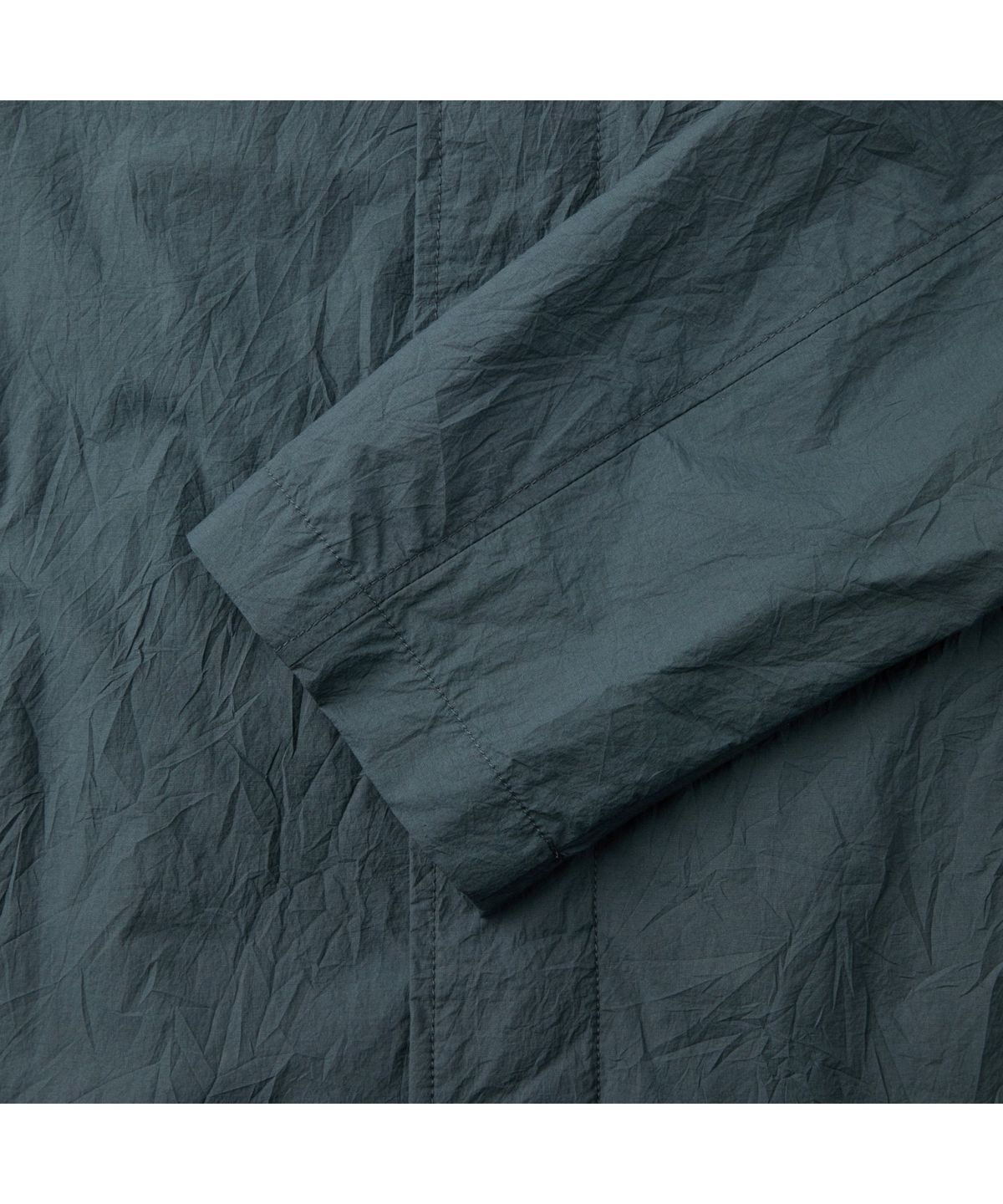커스텀멜로우(CUSTOMELLOW) Grey Creased Collar Jacket CWJAM26431GYX