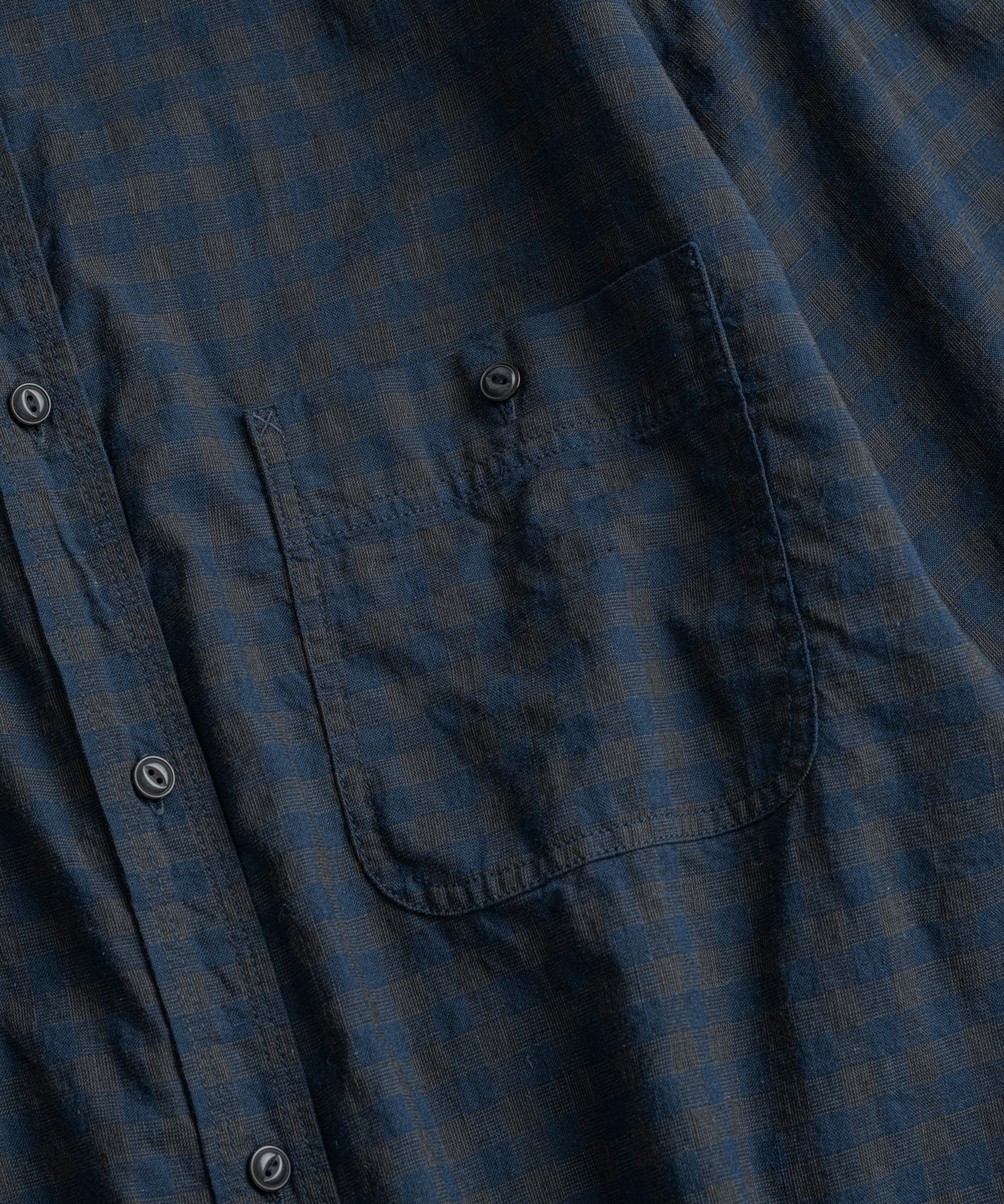 비헤비어(BEHEAVYER) C/L ROVER SHIRTS Ink navy