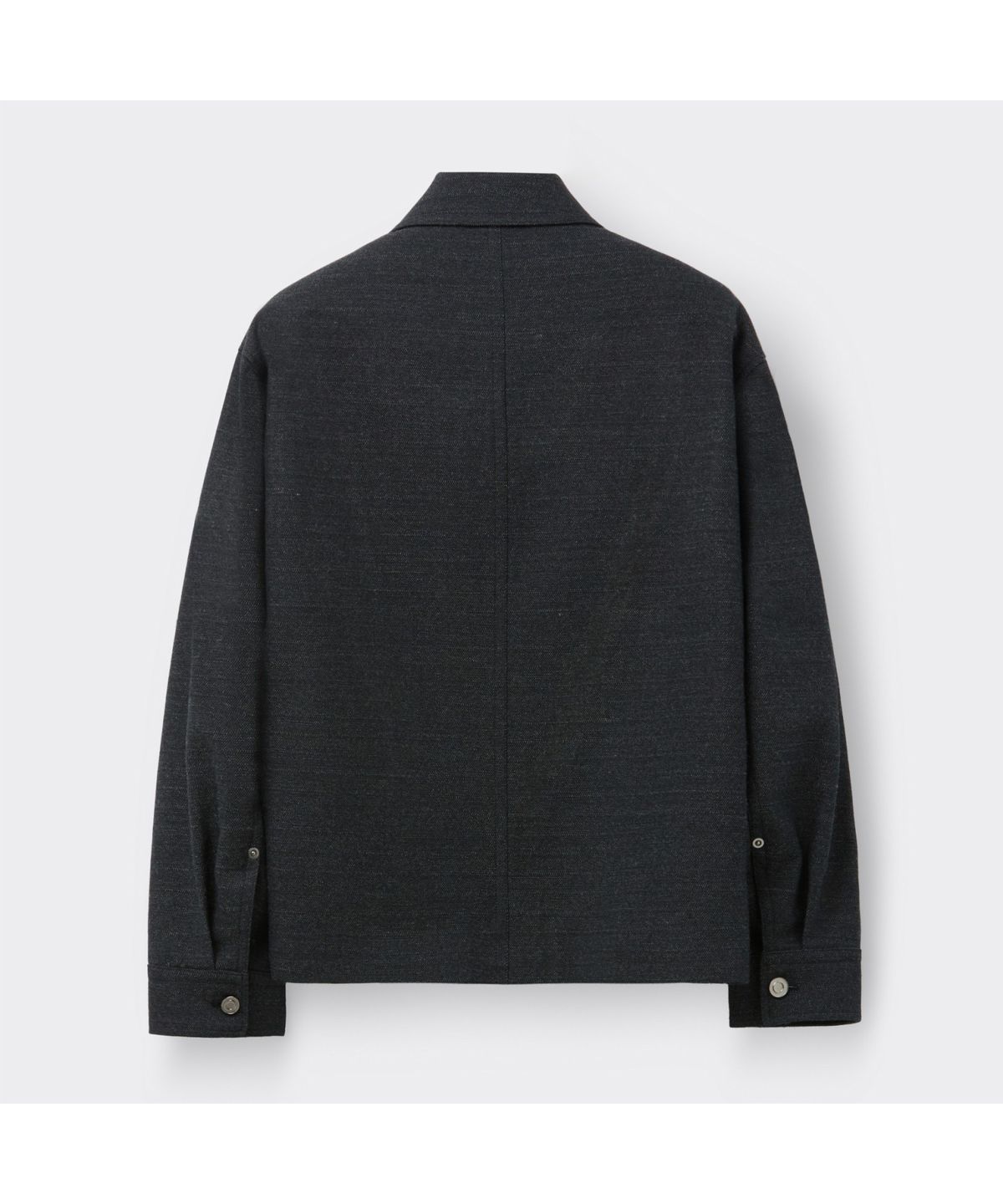 커스텀멜로우(CUSTOMELLOW) Black Two Tone Zip Jacket CWJAS26121BKX