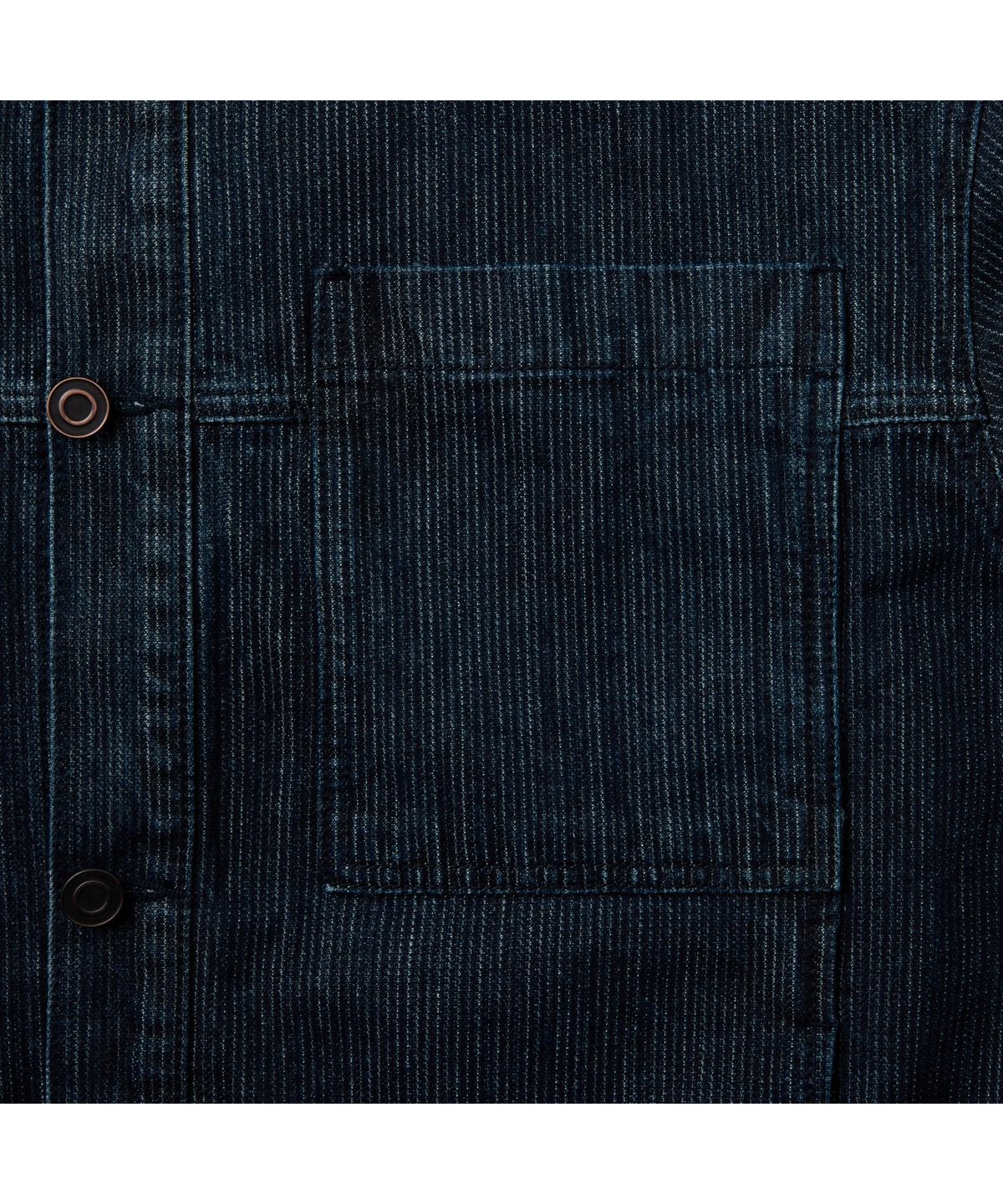 커스텀멜로우(CUSTOMELLOW) Blue Wale Denim Trucker Jacket CWJAS26122BUX