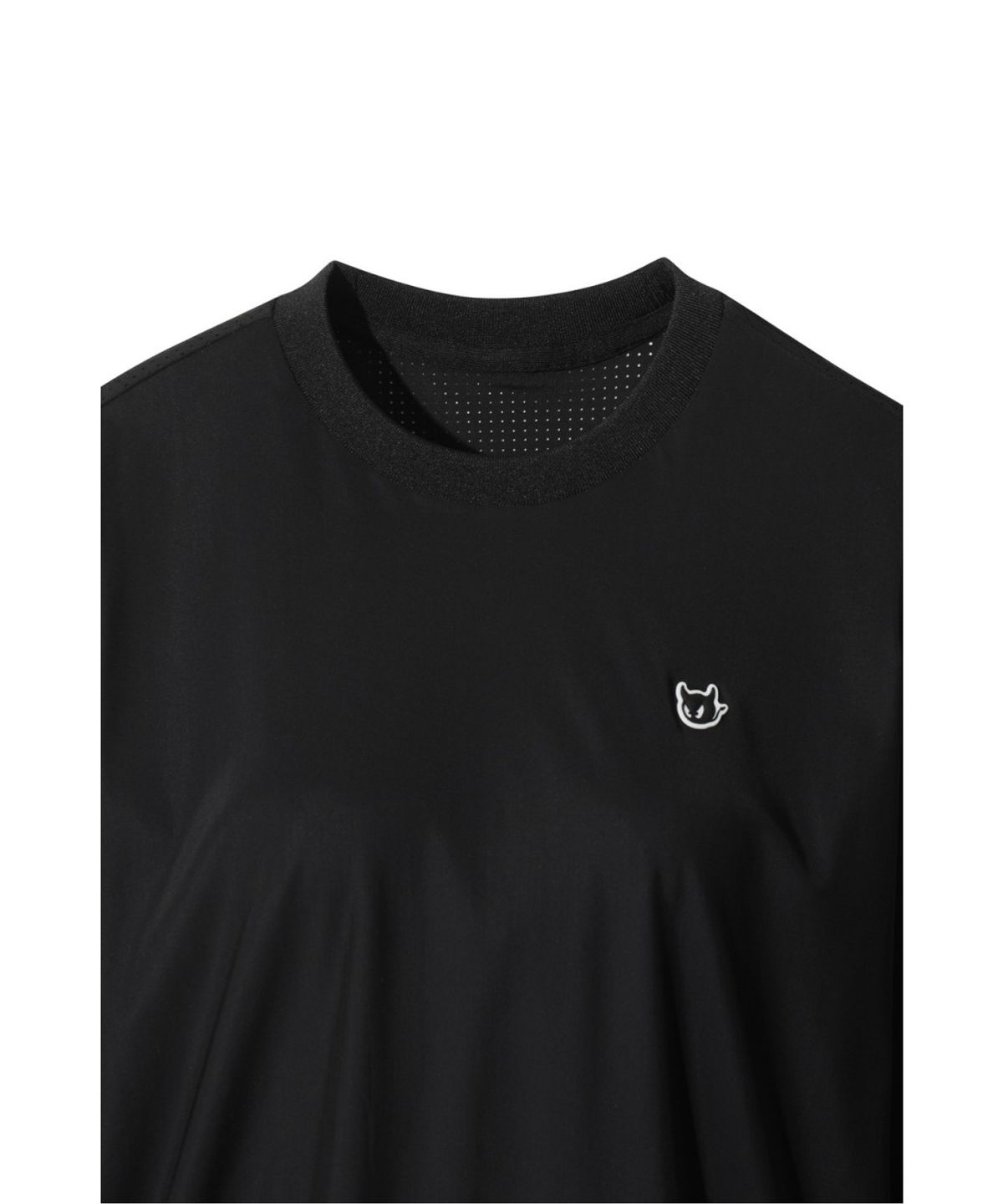 왁(WAAC) Women Cool Puff Punching Sweatshirt WWTBM26203BKX