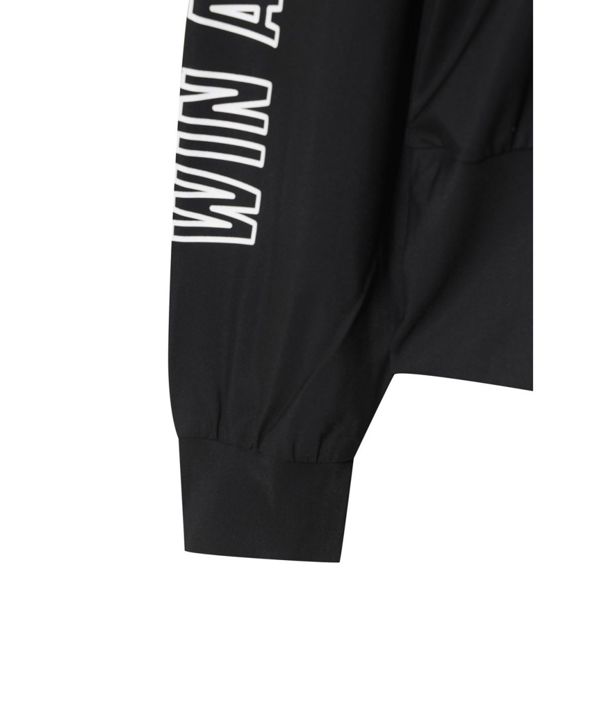 왁(WAAC) Women Cool Puff Punching Sweatshirt WWTBM26203BKX