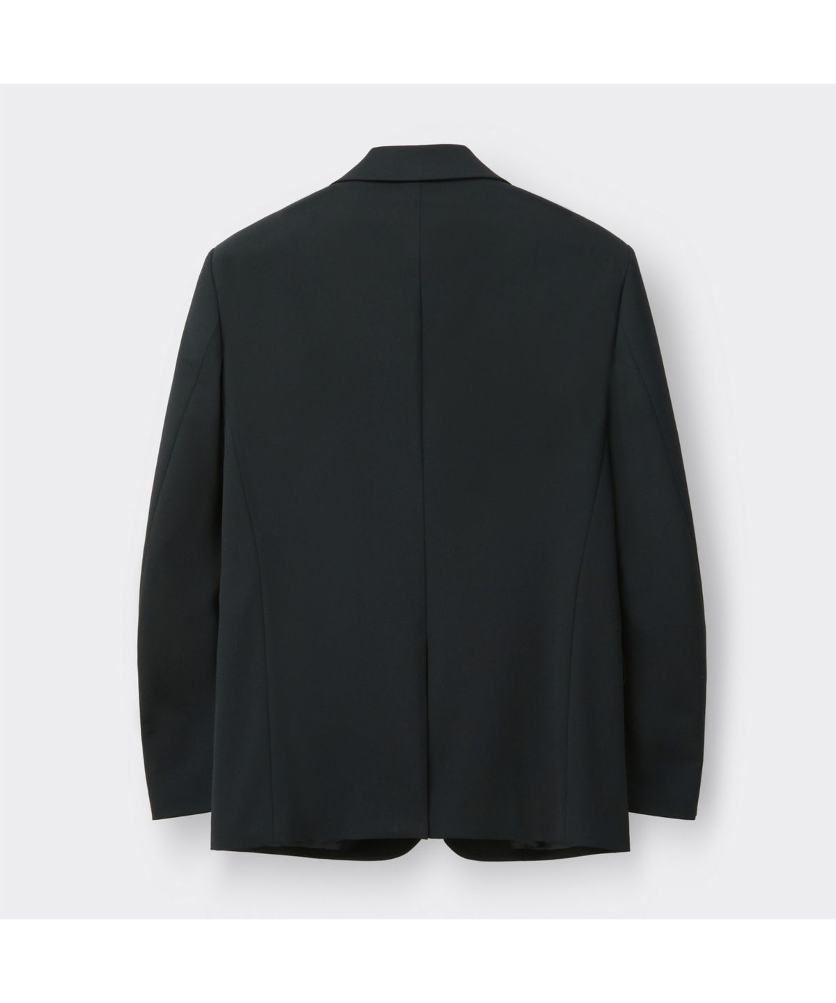 커스텀멜로우(CUSTOMELLOW) Black Relaxed Fit Wool Blended Setup Jacket CWJAS26221BKX