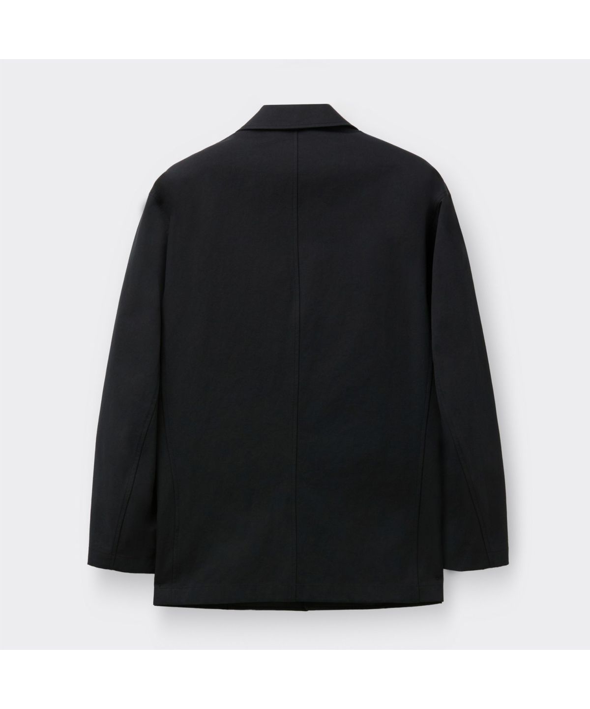 커스텀멜로우(CUSTOMELLOW) Black Oversized Fit Cotton Setup Jacket CWJAS26241BKX