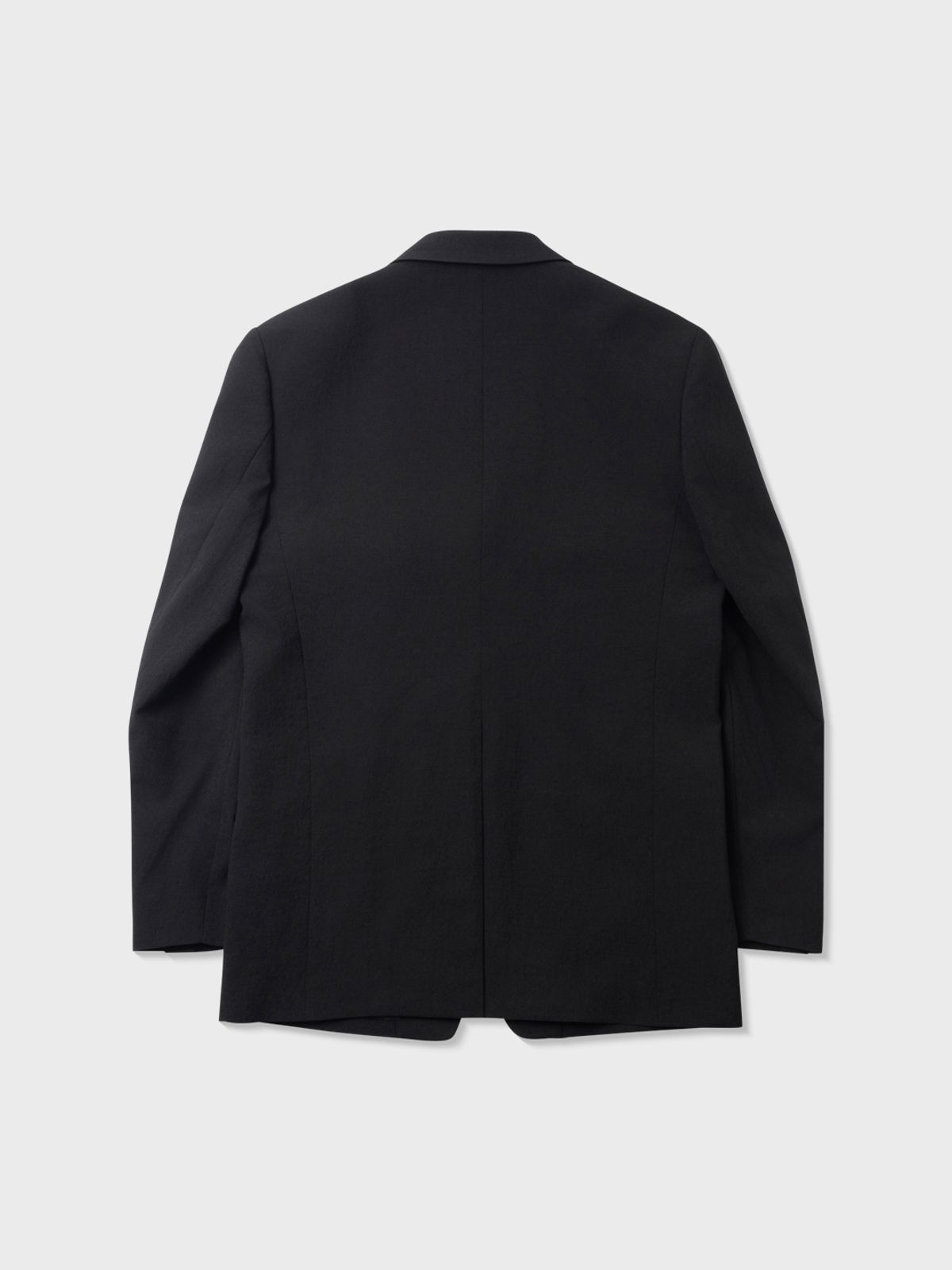 아틀리에 델디오(ATELIER DELDIO) 트로피컬 울 도비 테일러드 재킷 (BLACK)